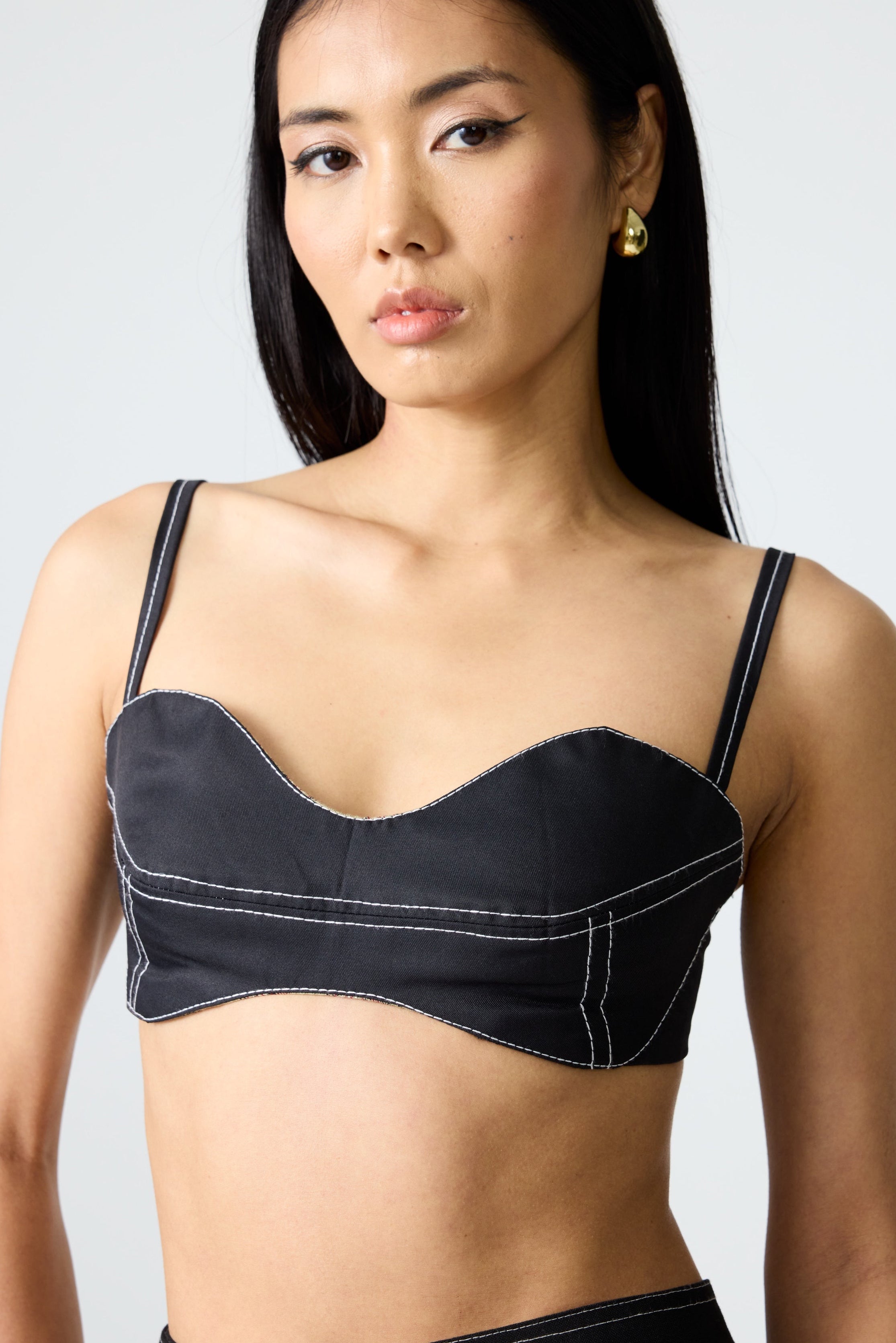 Erryn Black Bralette