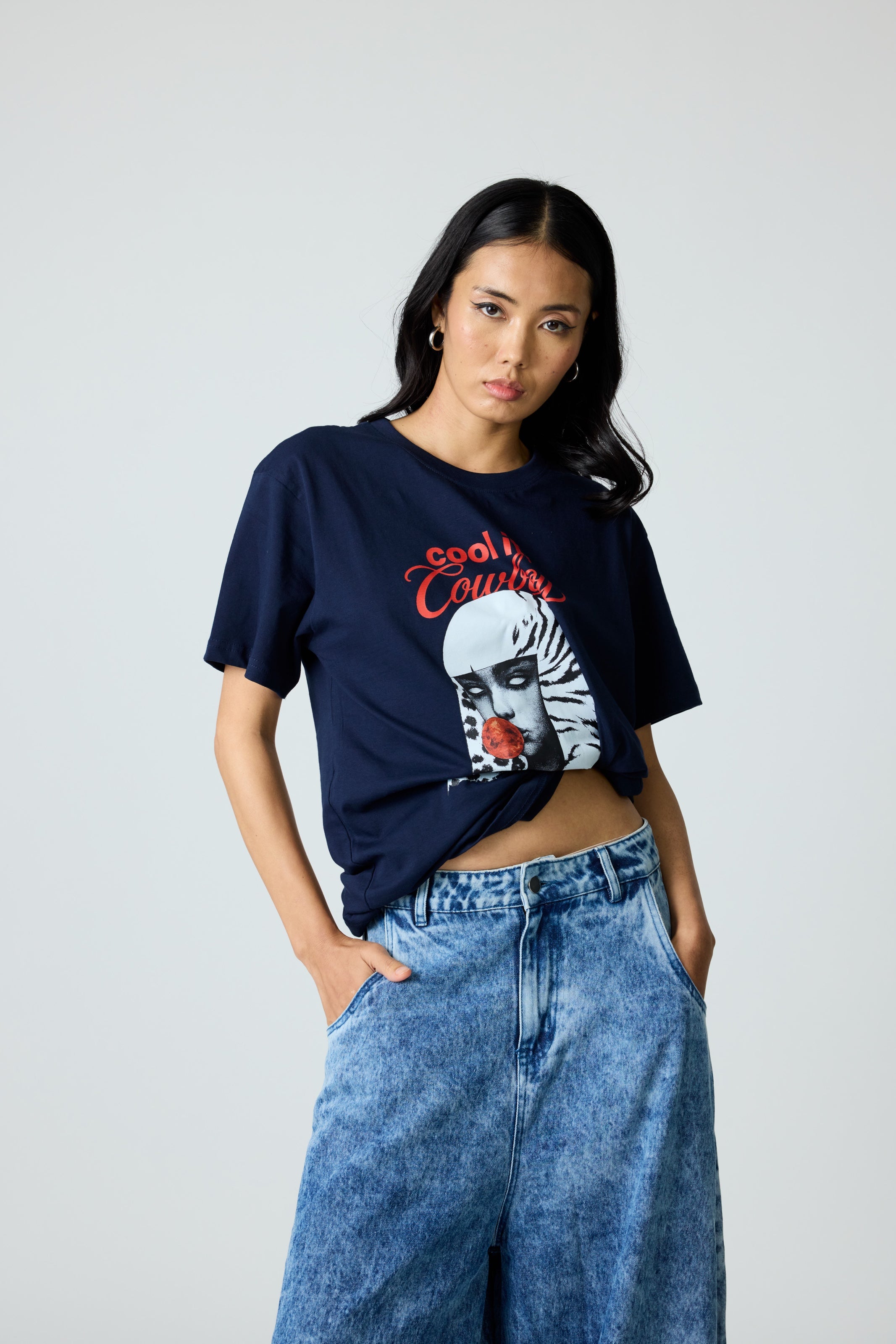 Cool It Cowboy tee