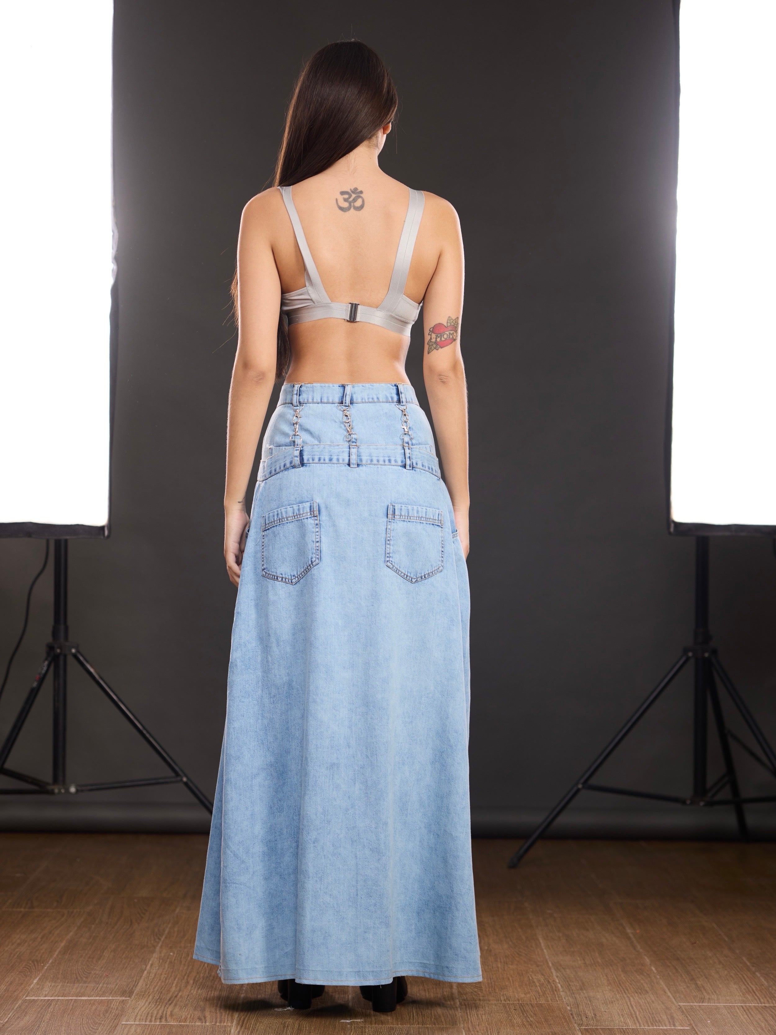 Midi skirt Denim