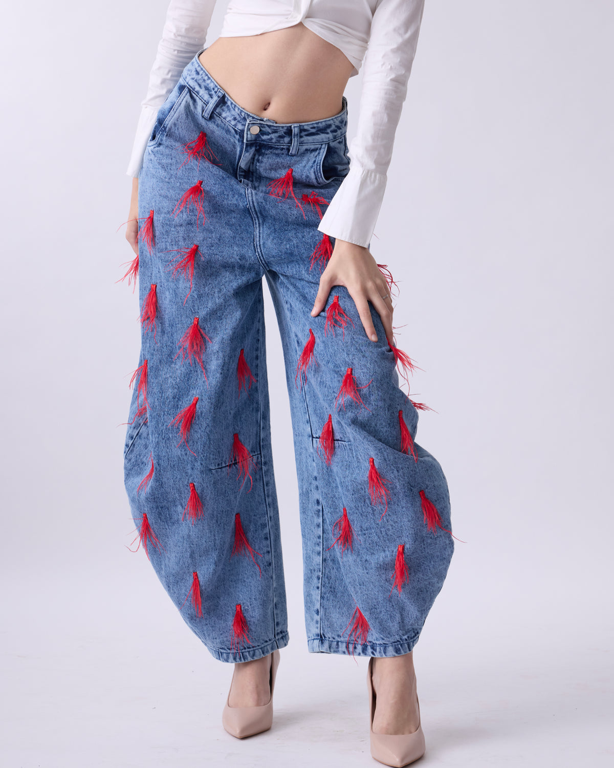 FEATHER DRIFT JEANS