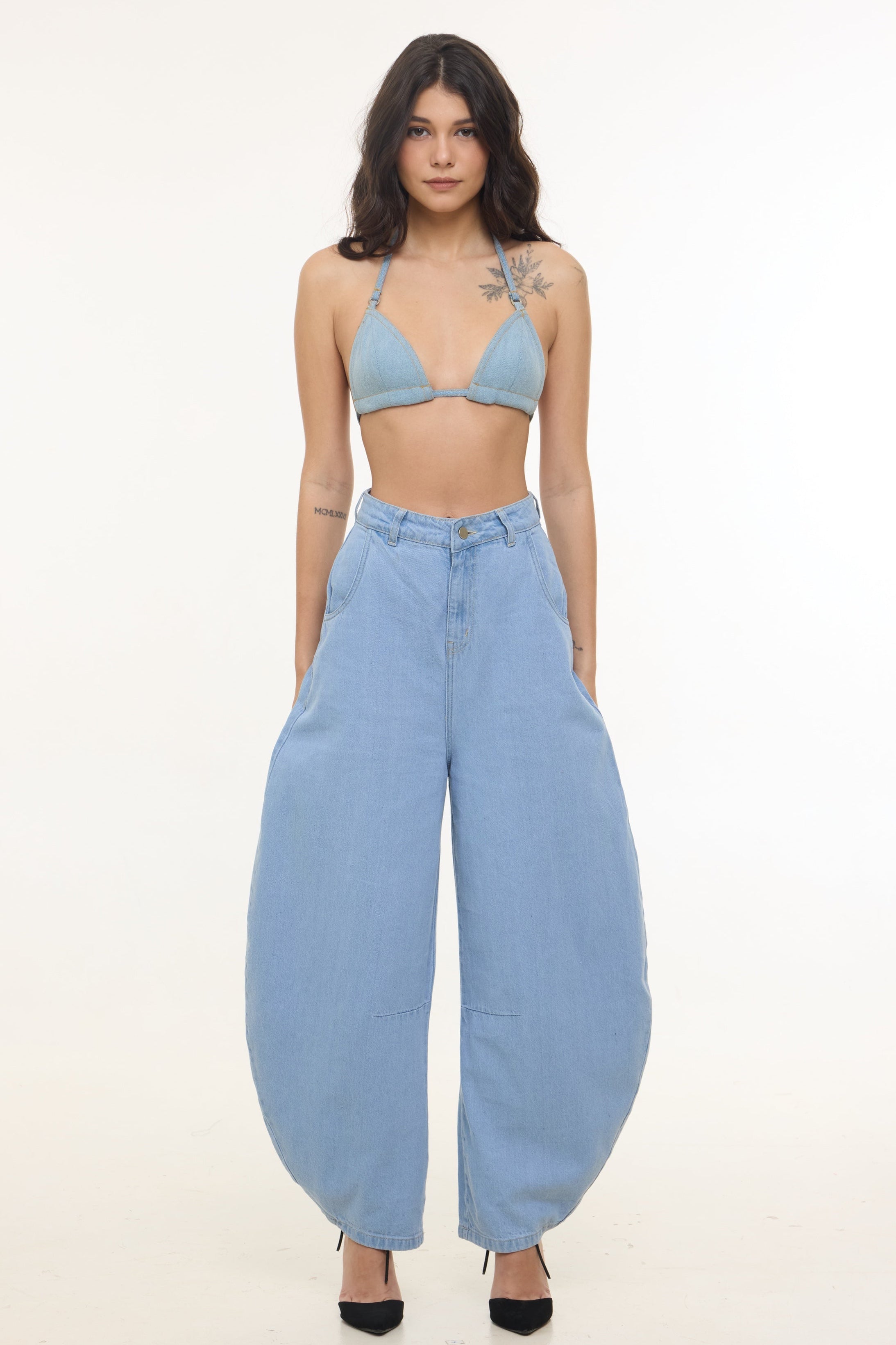 Barrel Cut Denim