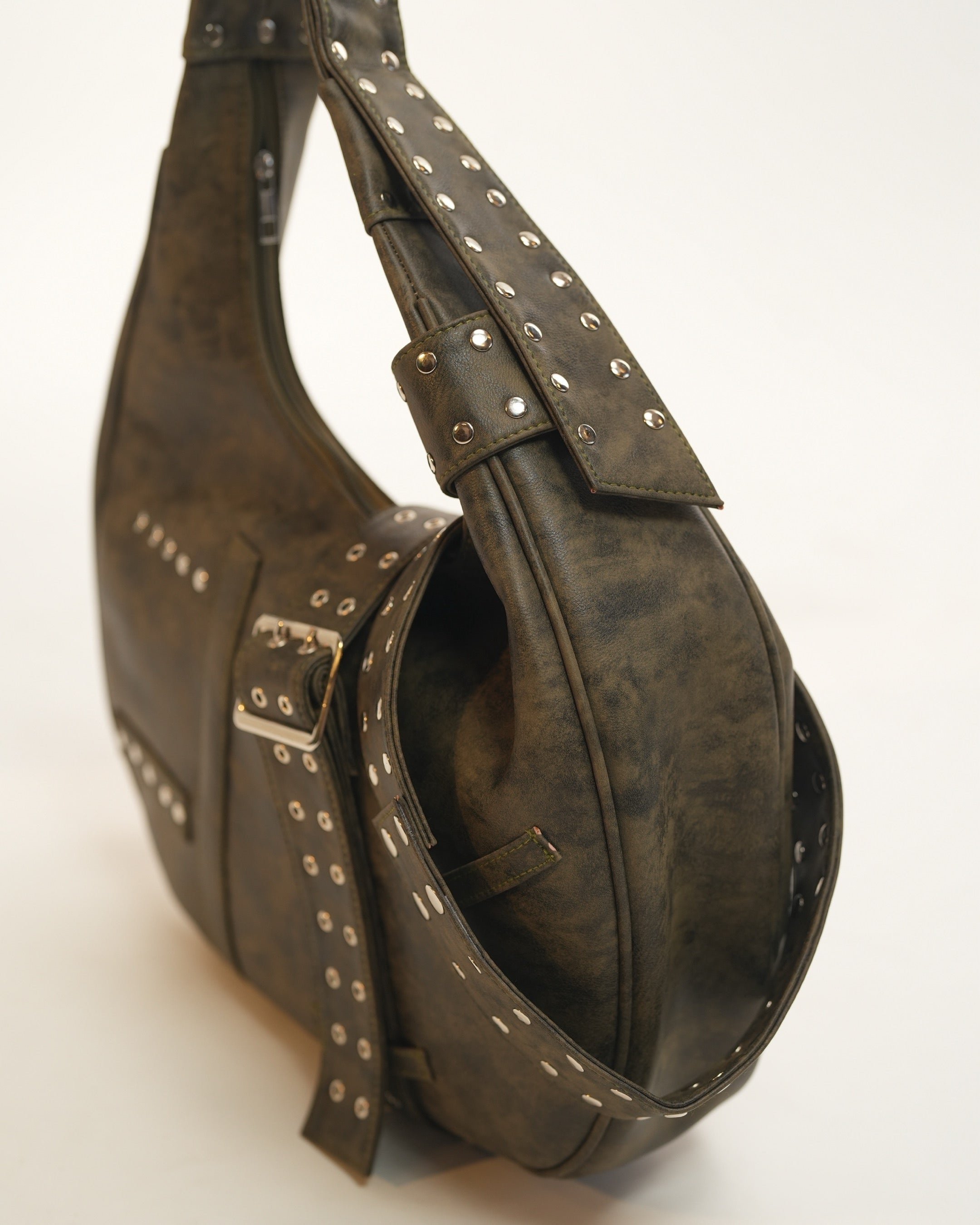 Rivet Hobo Bag