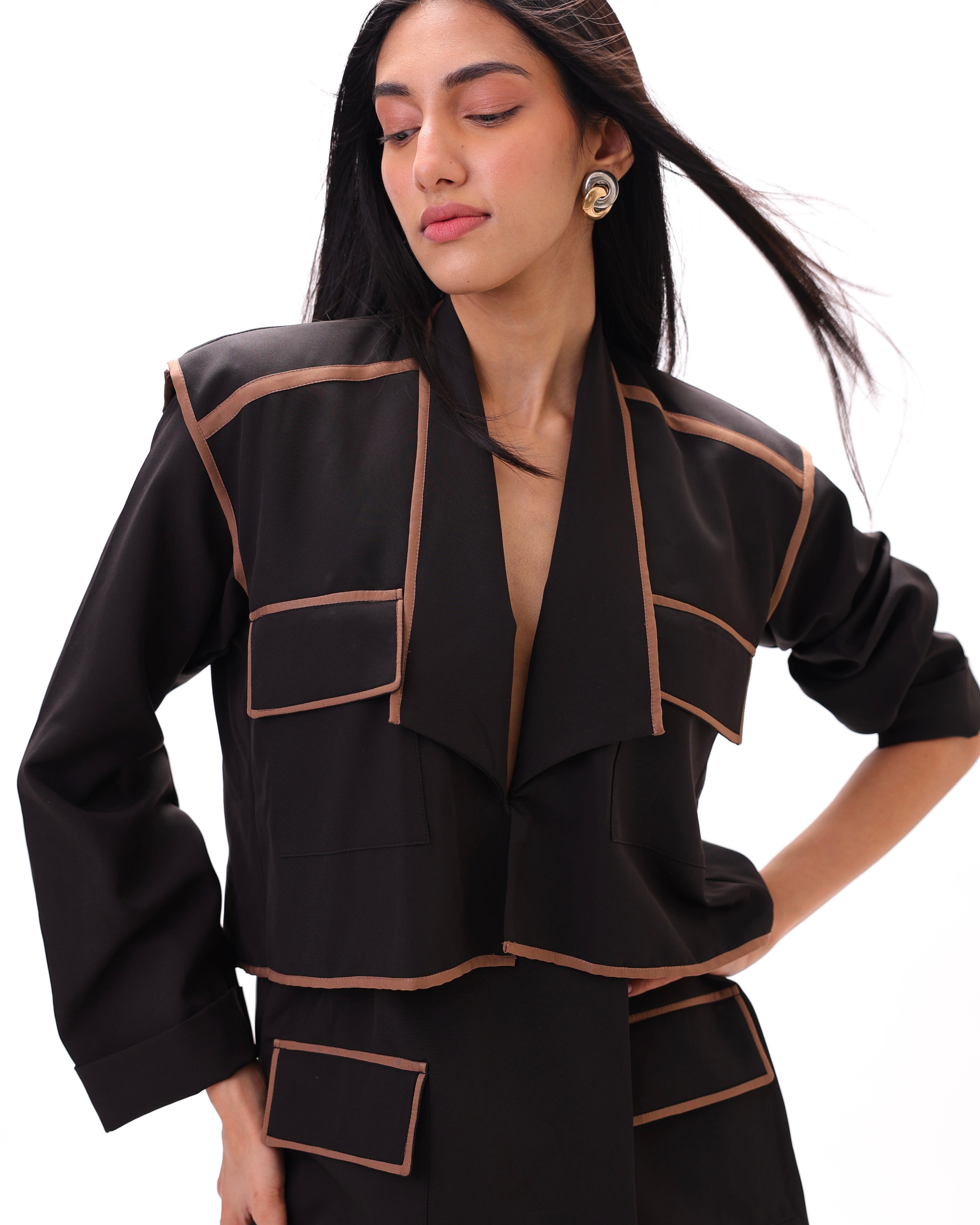 Black Denice Blazer