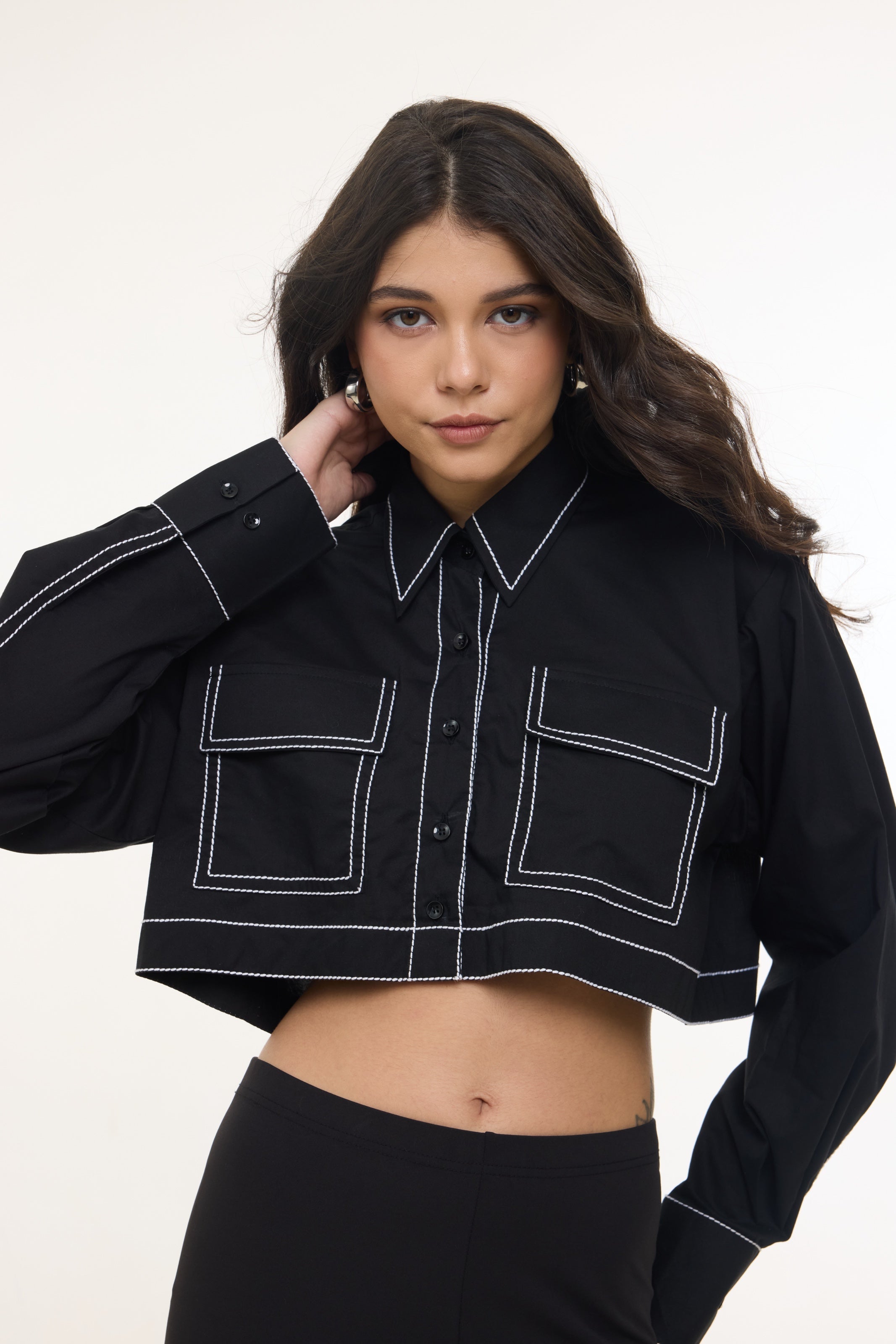 Erryn Crop Shirt