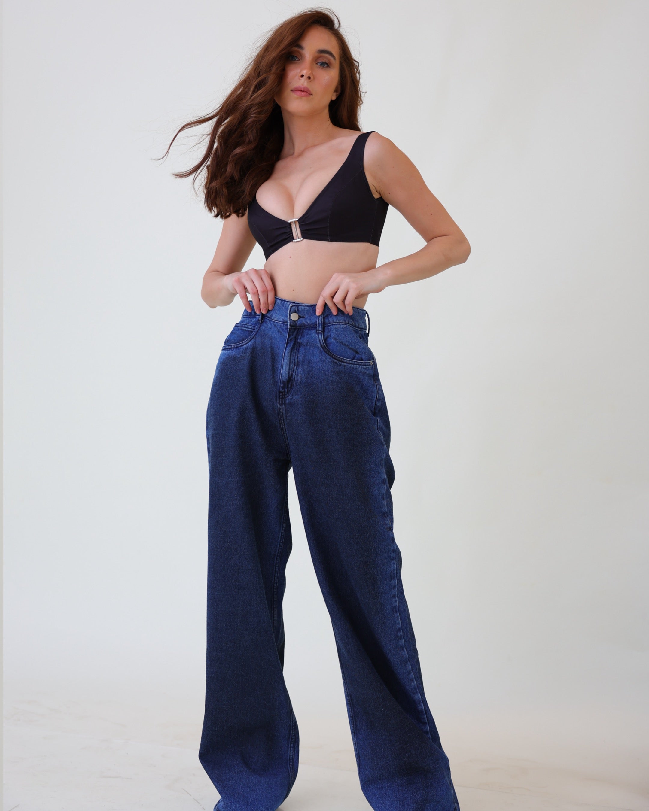Black Pigment Denim
