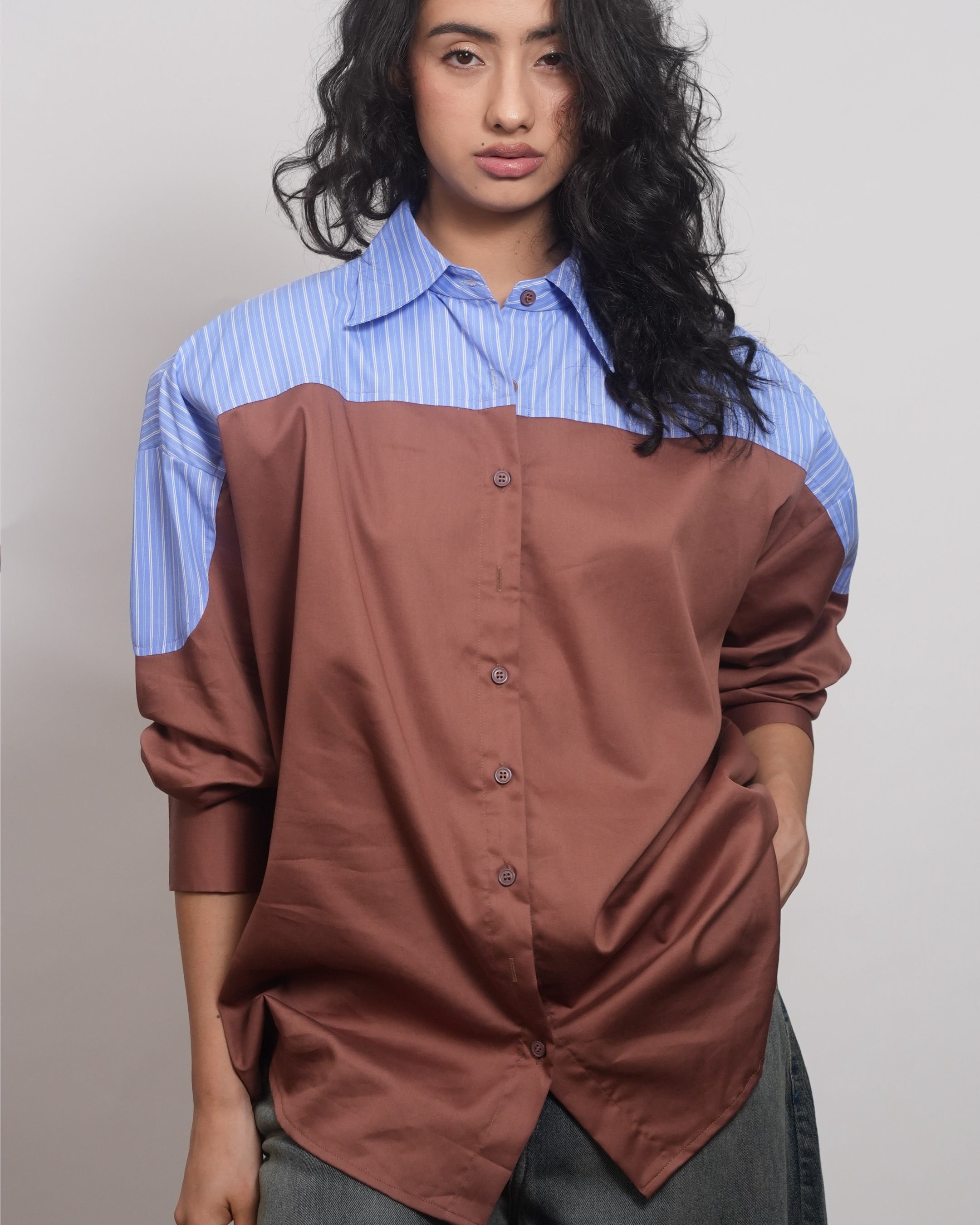 Colour Block Shirt