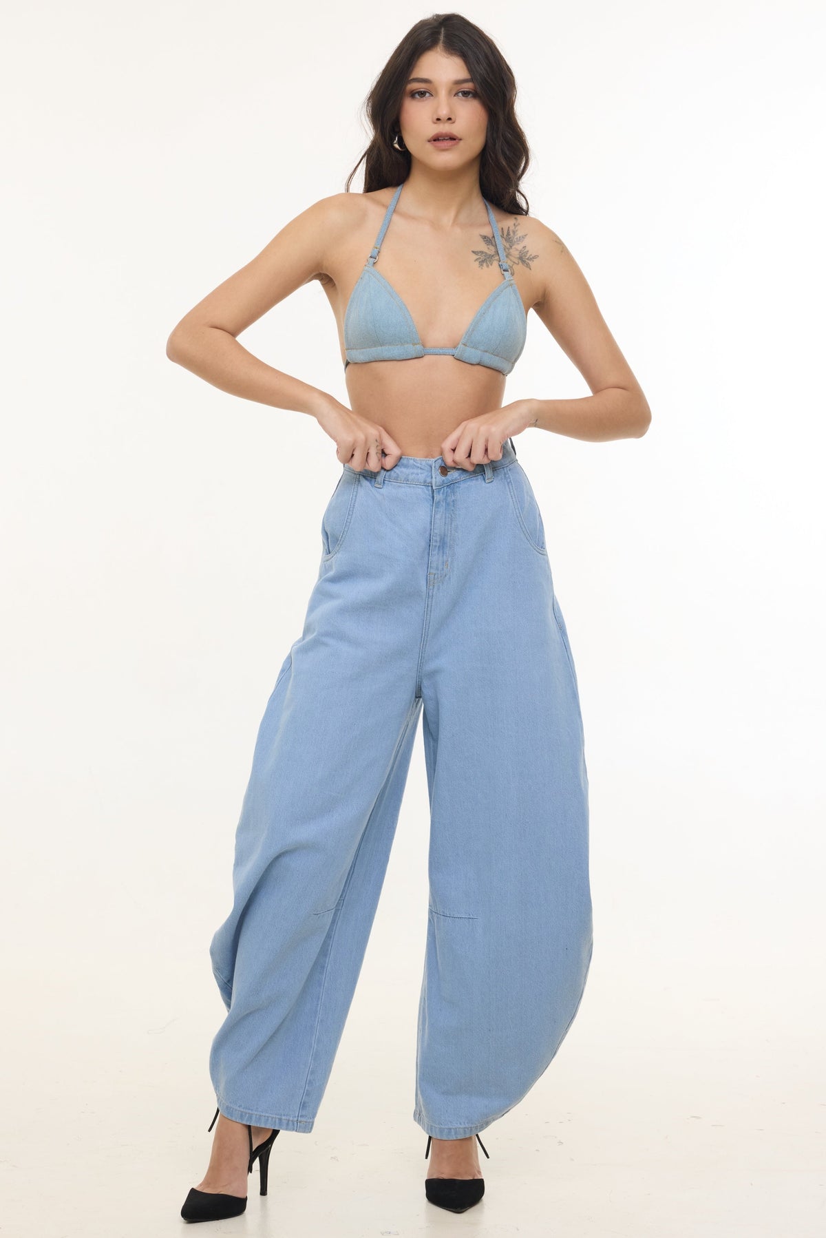 Barrel Cut Denim