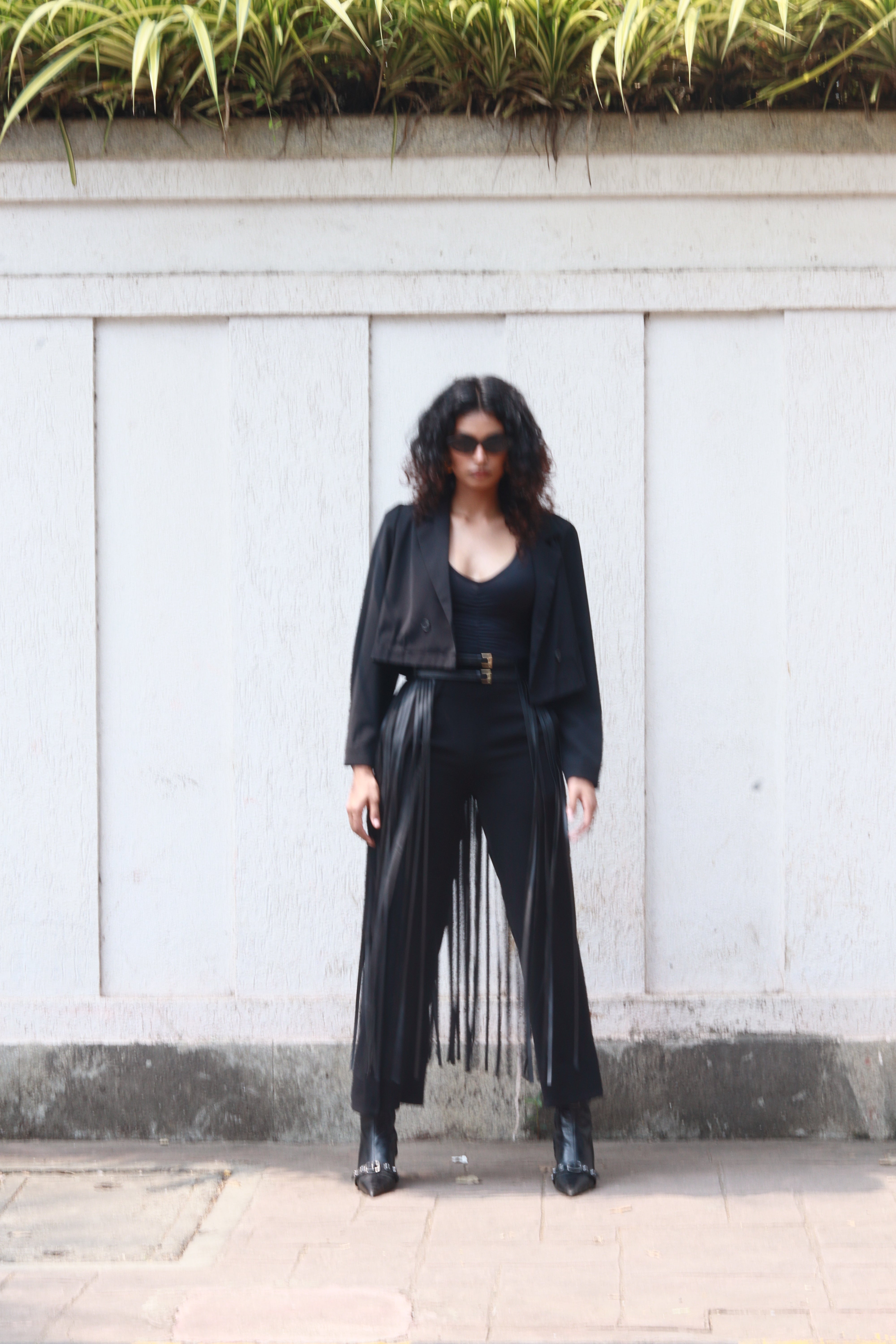 Midnight Fringe Belt