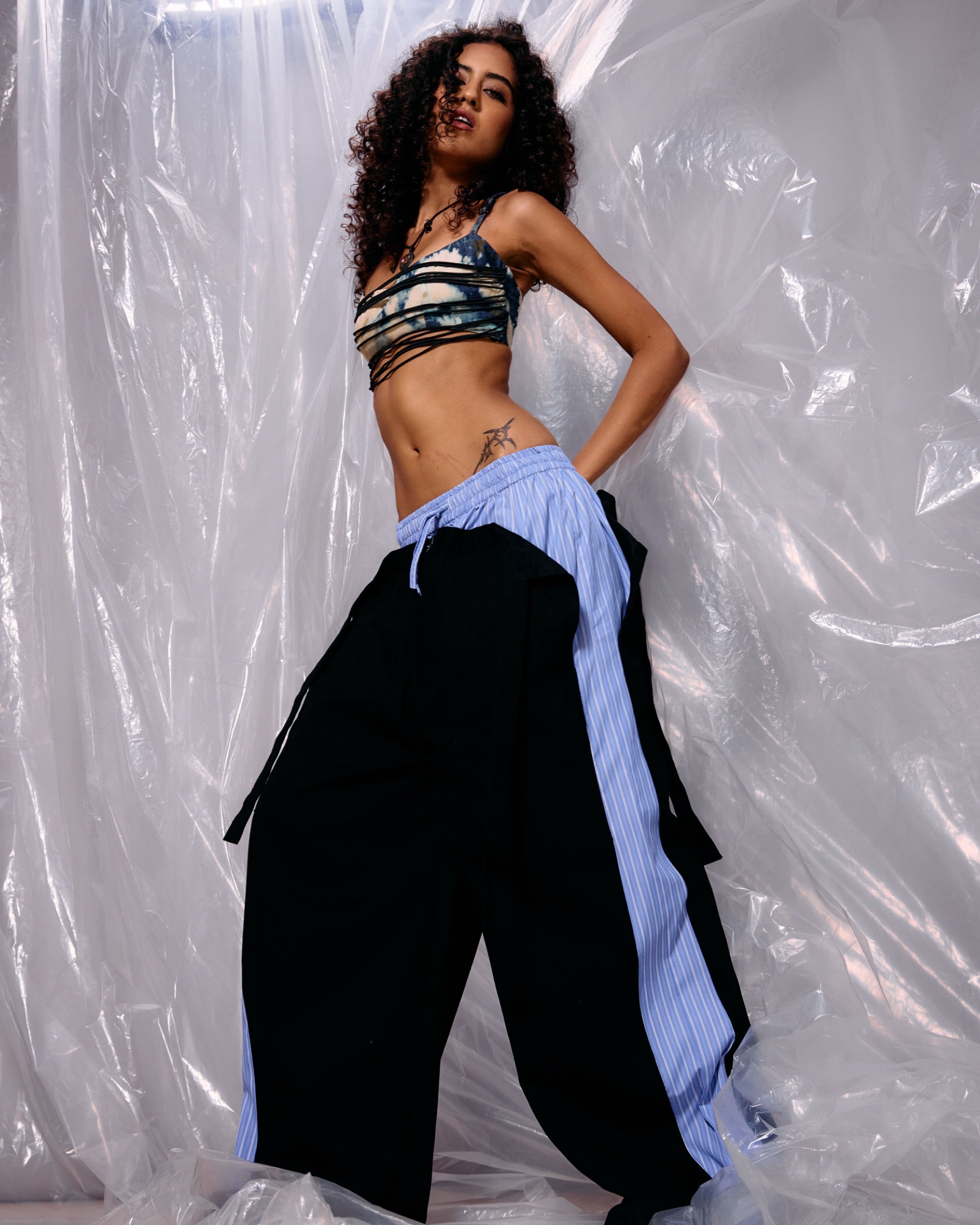 Lea Deconstructed Utility Pants