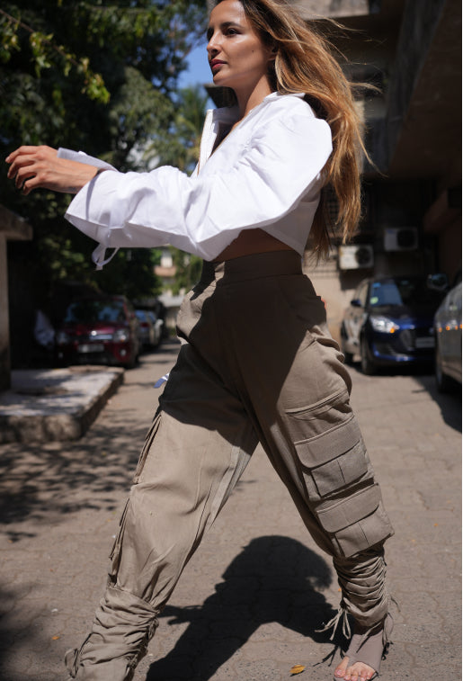 Ce'ce Linen Cargo Pants