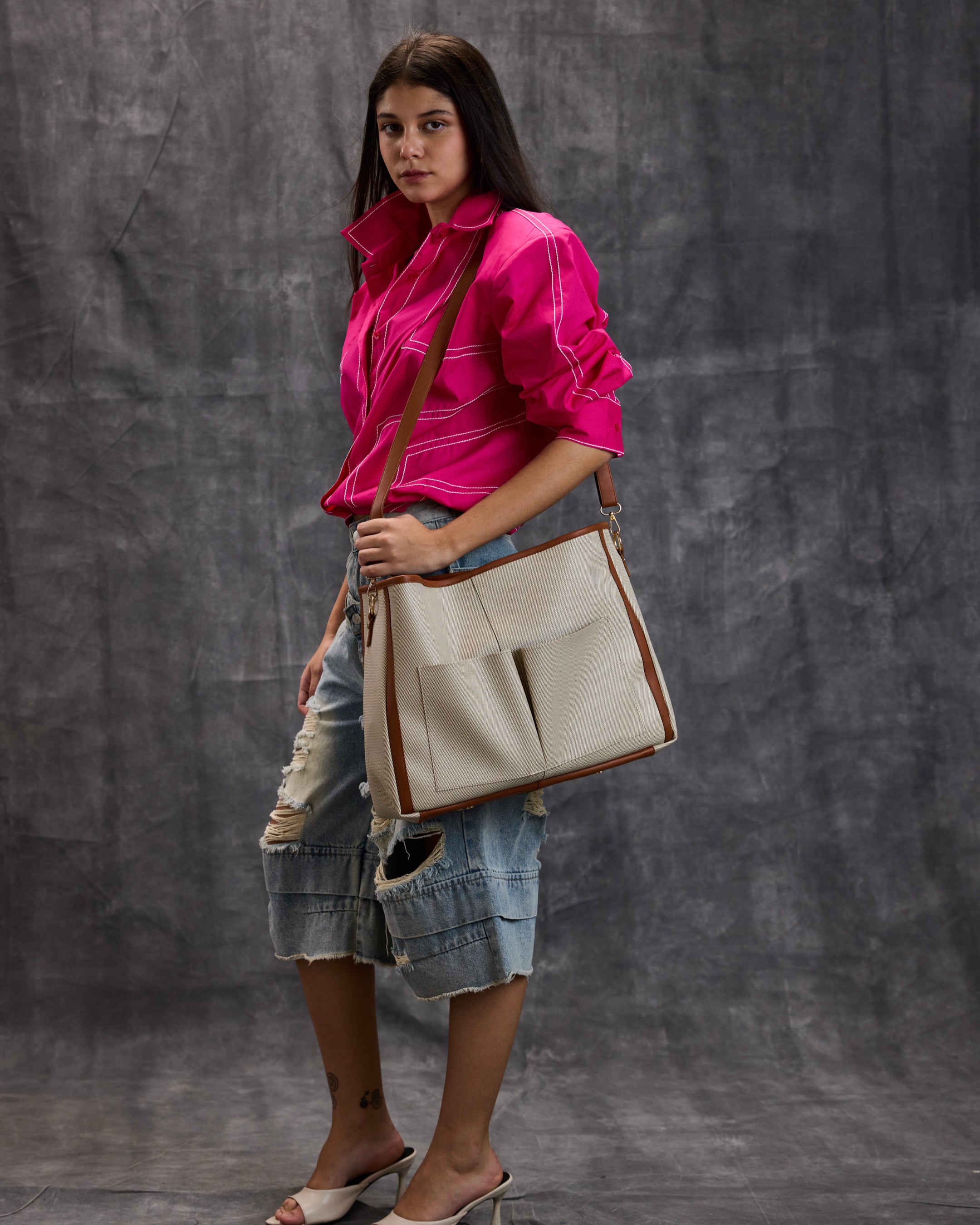 Pocket tote (Canvas)