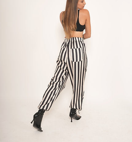 Pinstripe Cargo Pants