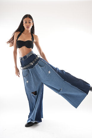 Georgie Corset Denim