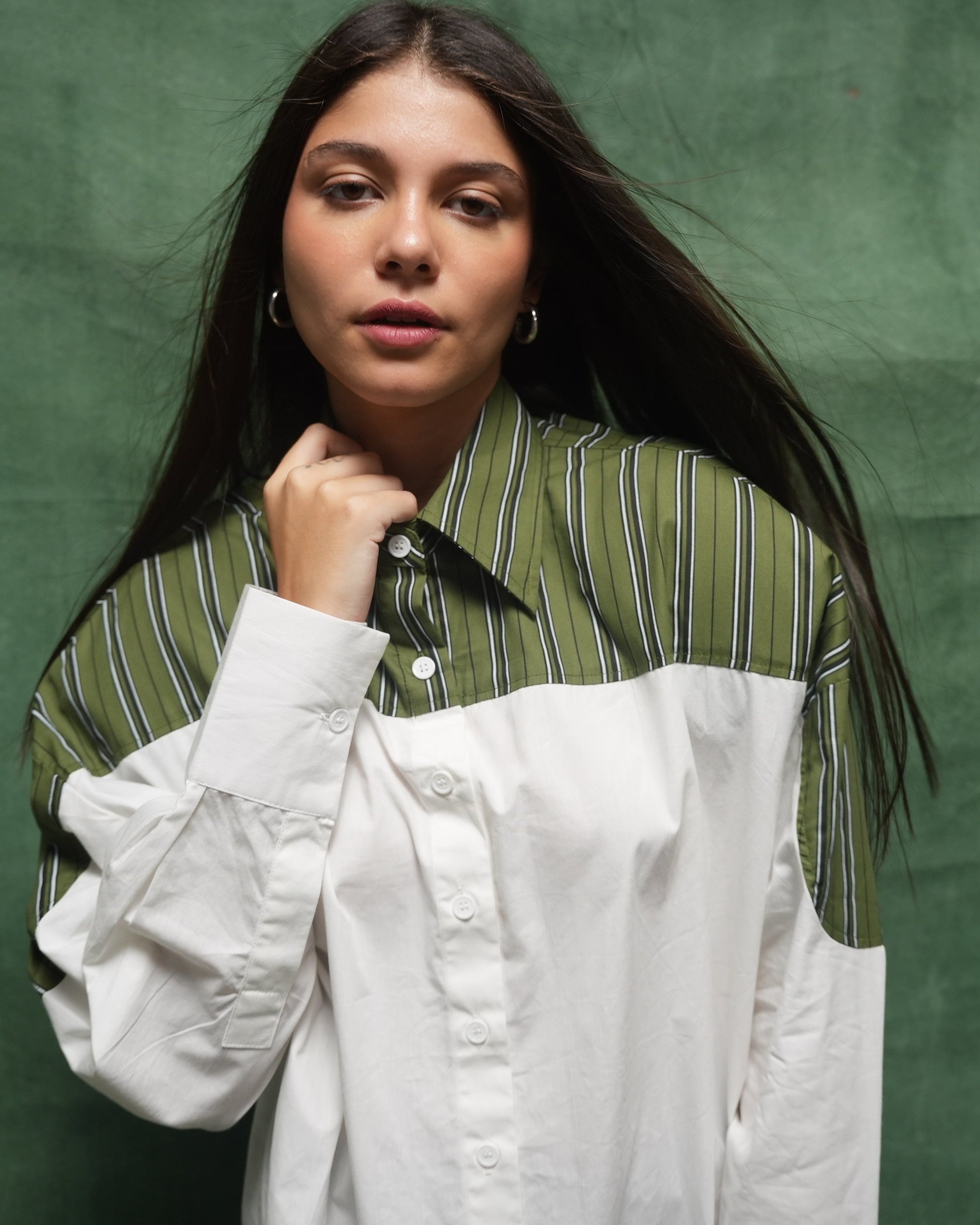 Colour Block Shirt
