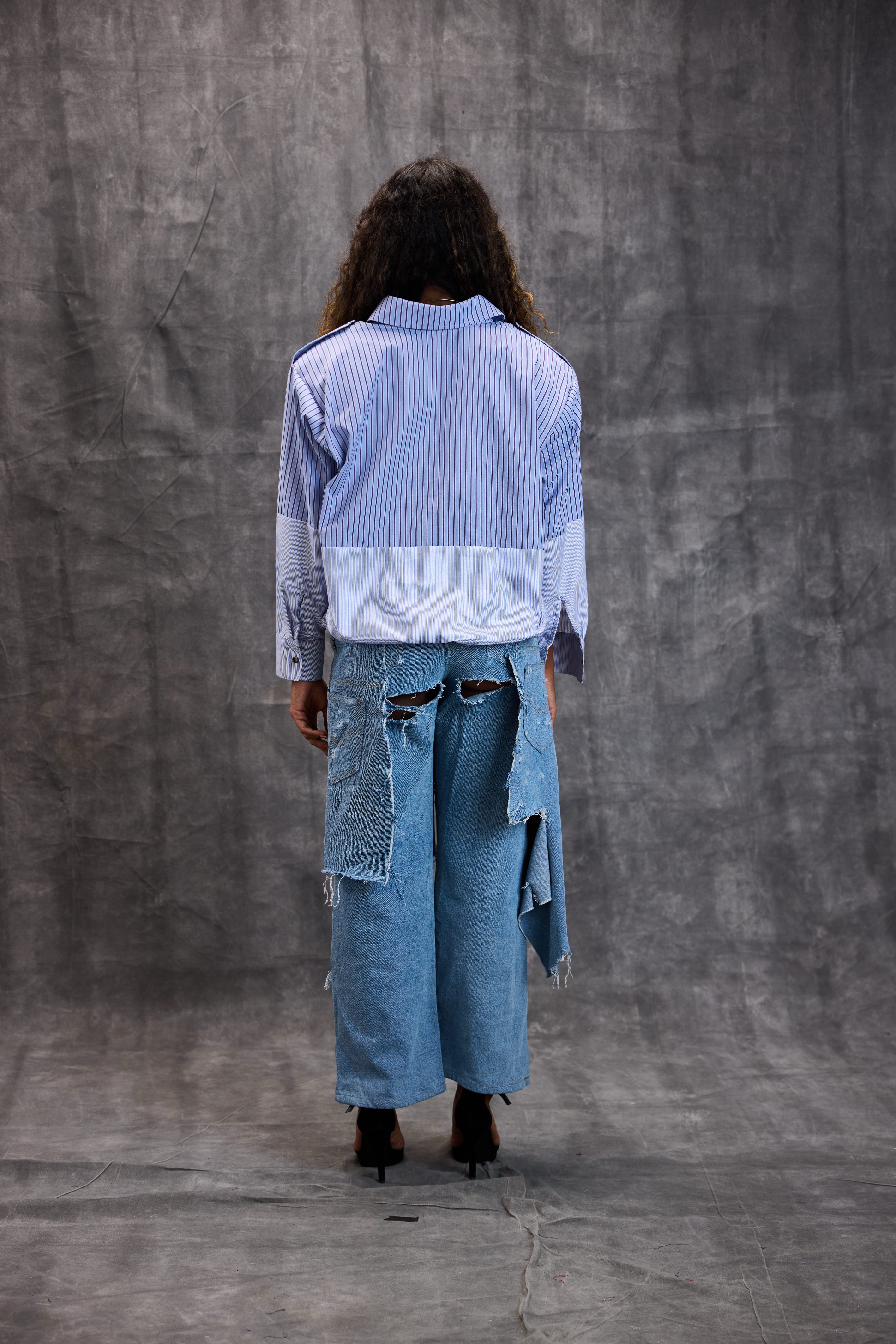 White Stripe Shirt