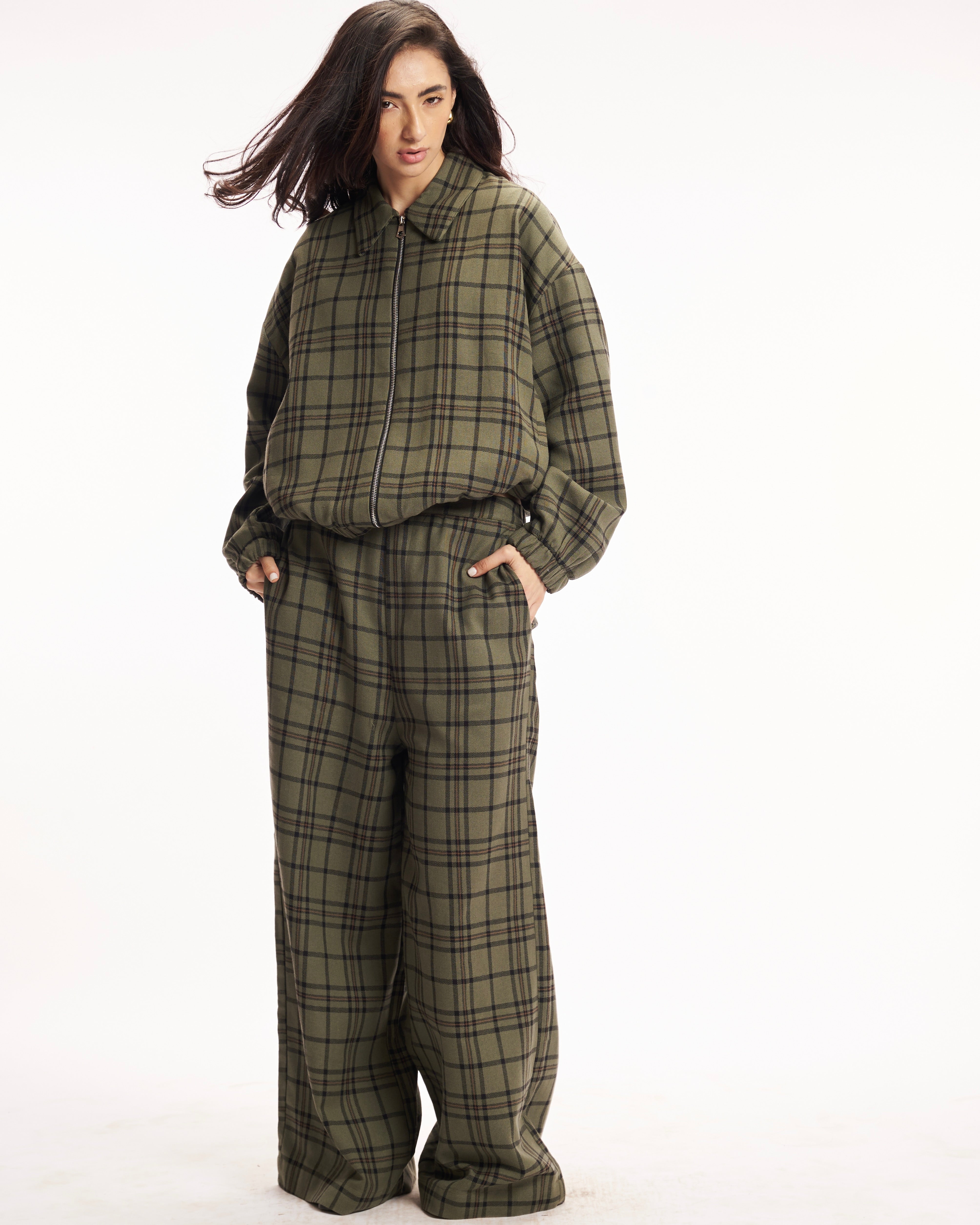 Tartan Green Trouser