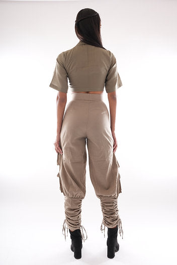 Ce'ce Linen Cargo Pants