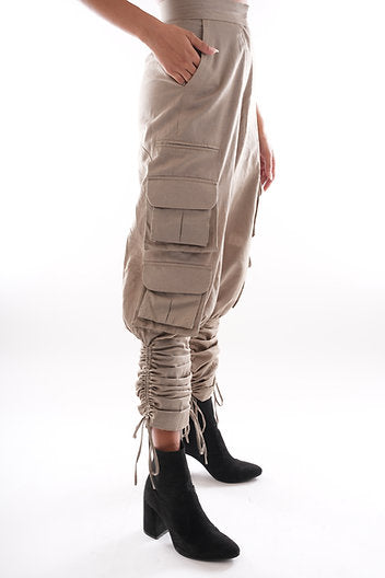 Ce'ce Linen Cargo Pants
