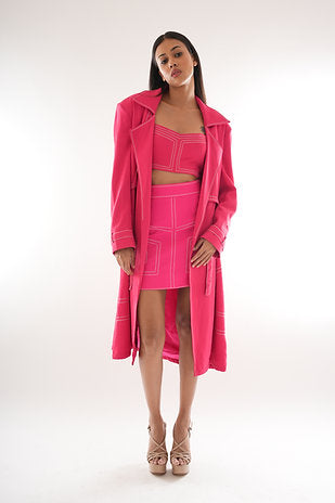 Erryn Crop and Mini Skirt