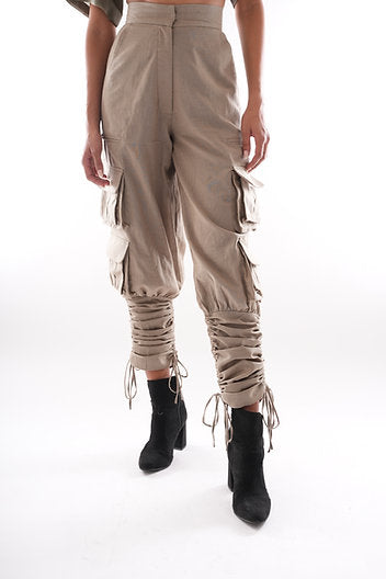 Ce'ce Linen Cargo Pants