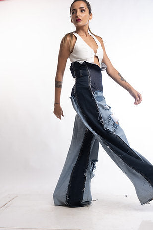 Georgie Corset Denim