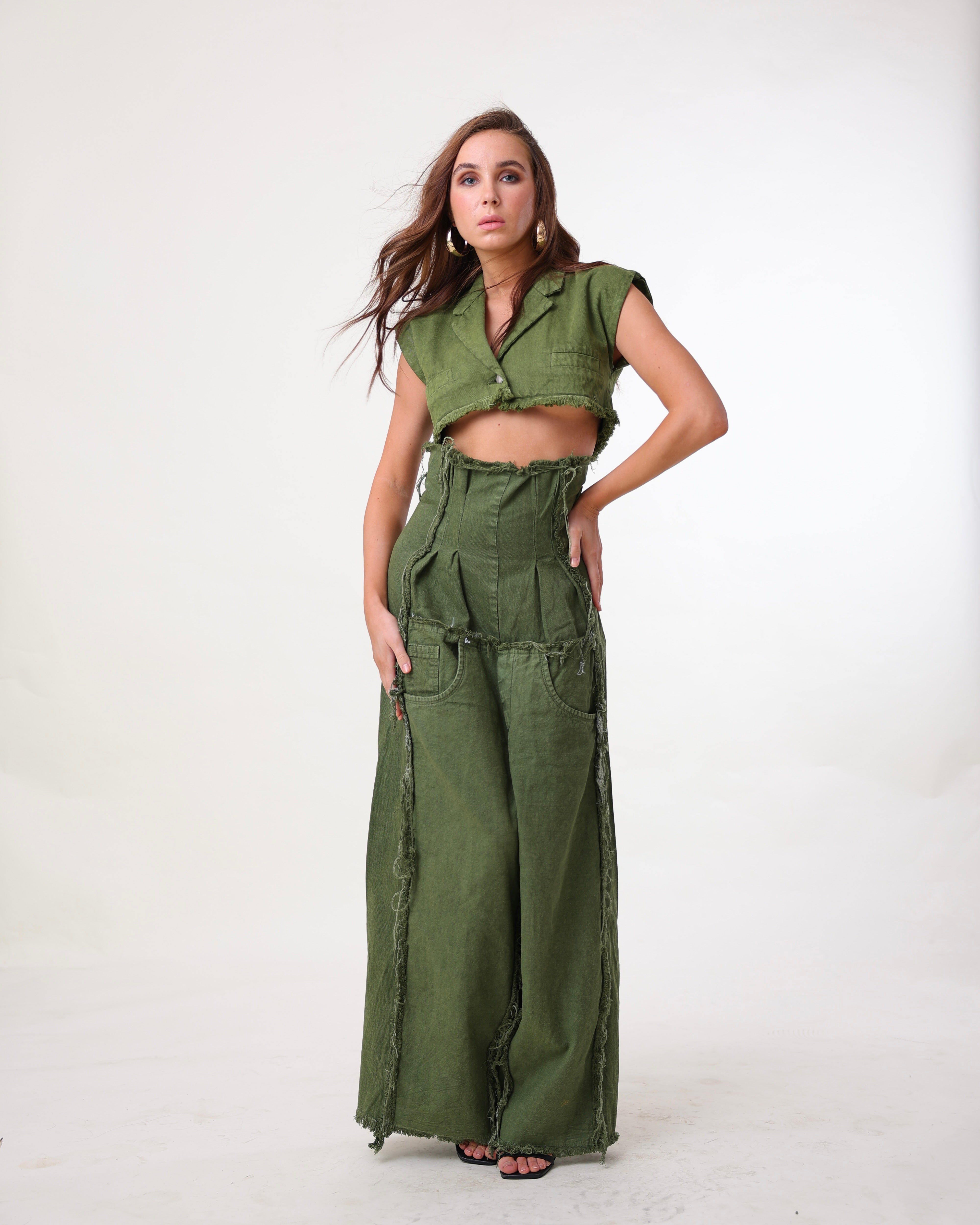 Georgie Corset Denim