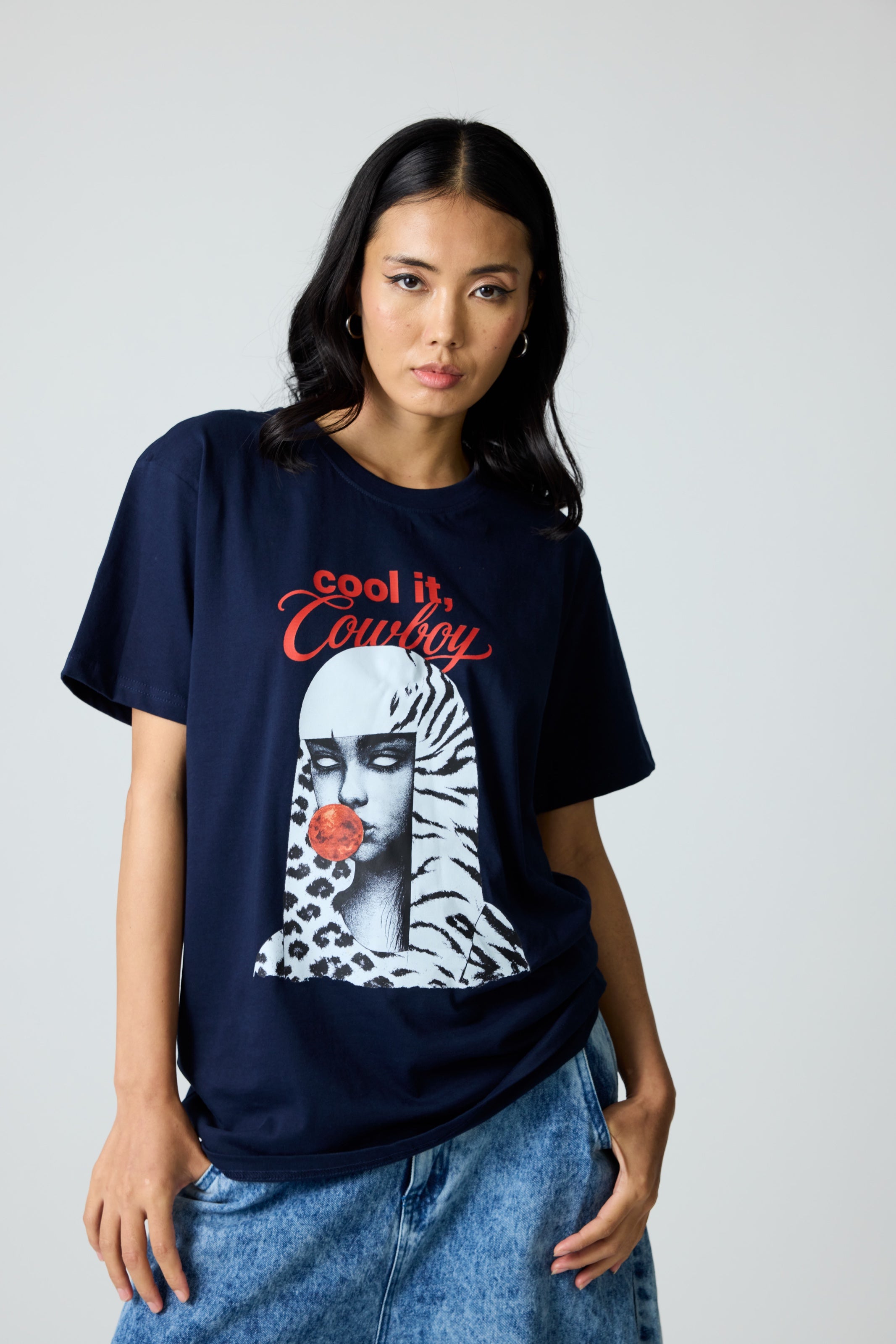 Cool It Cowboy tee