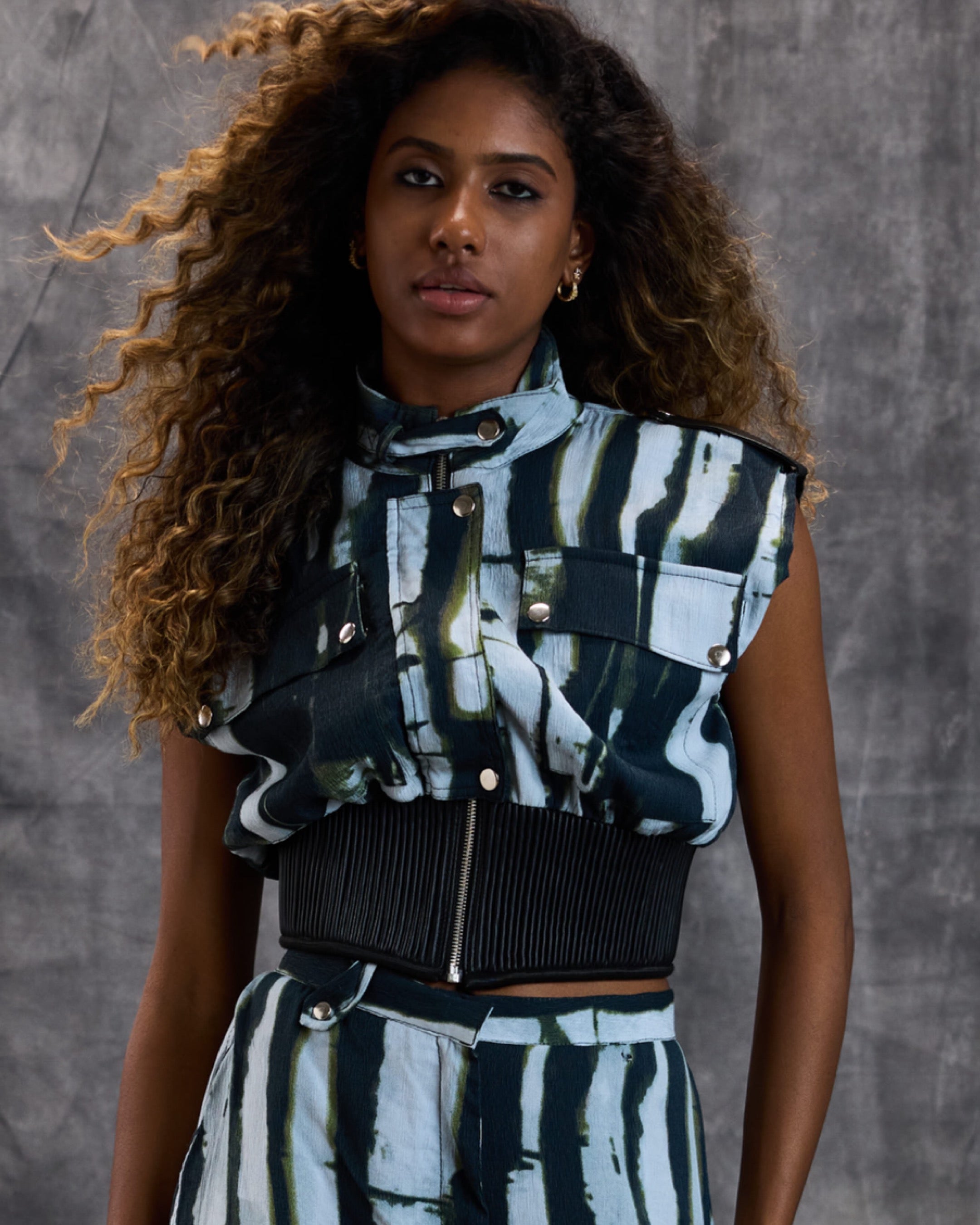 Drift Stripe Utility Vest