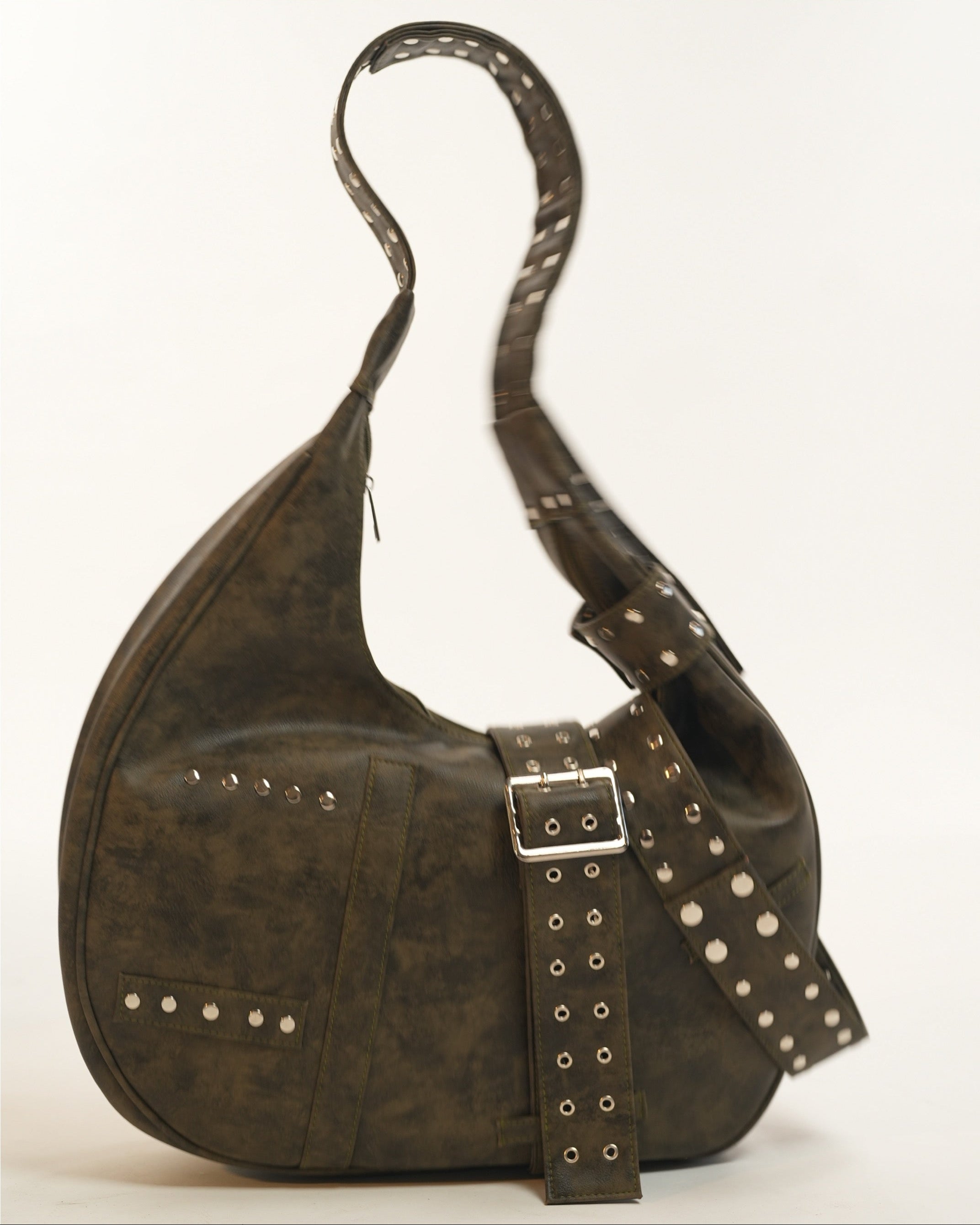 Rivet Hobo Bag