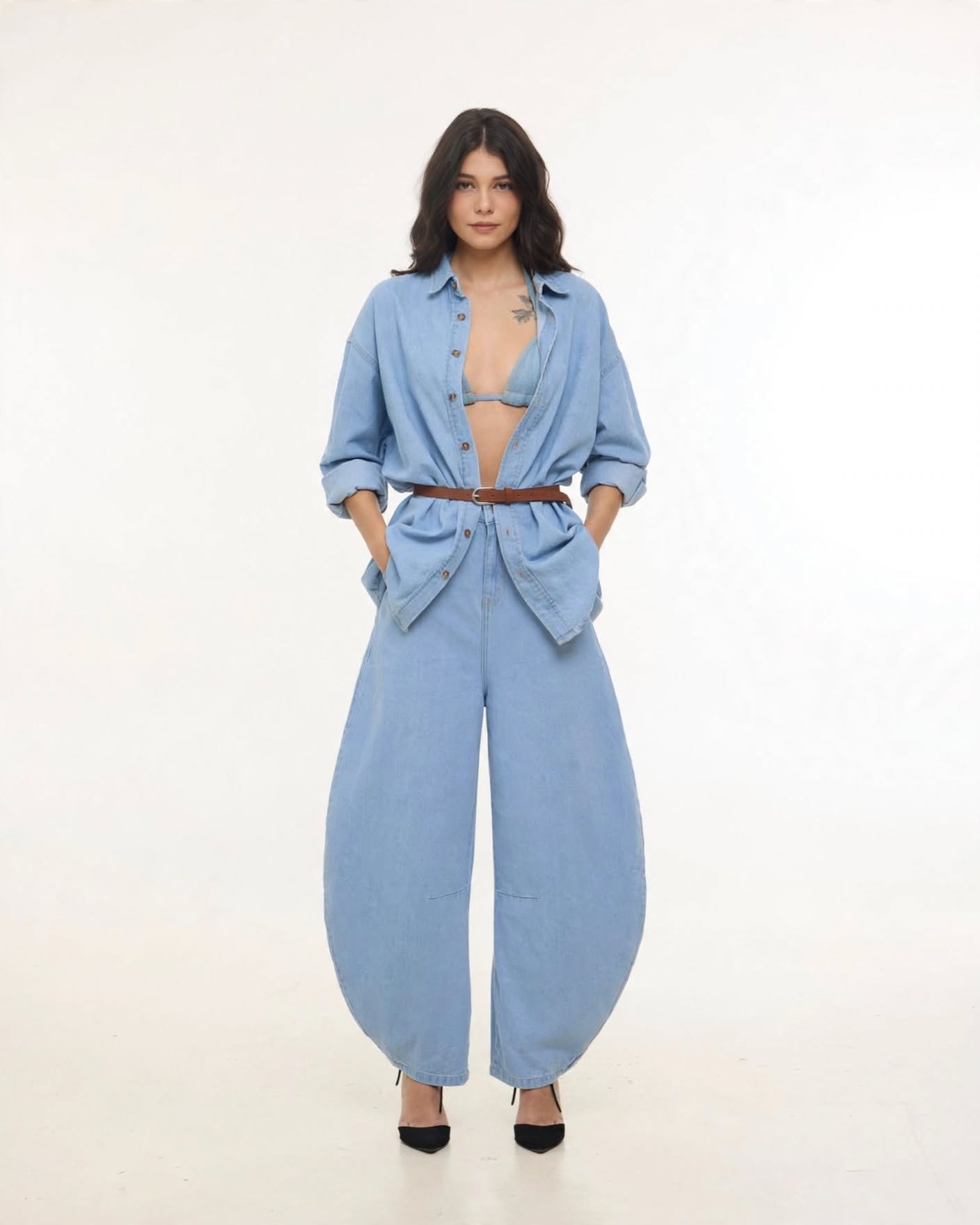 Barrel Cut Denim