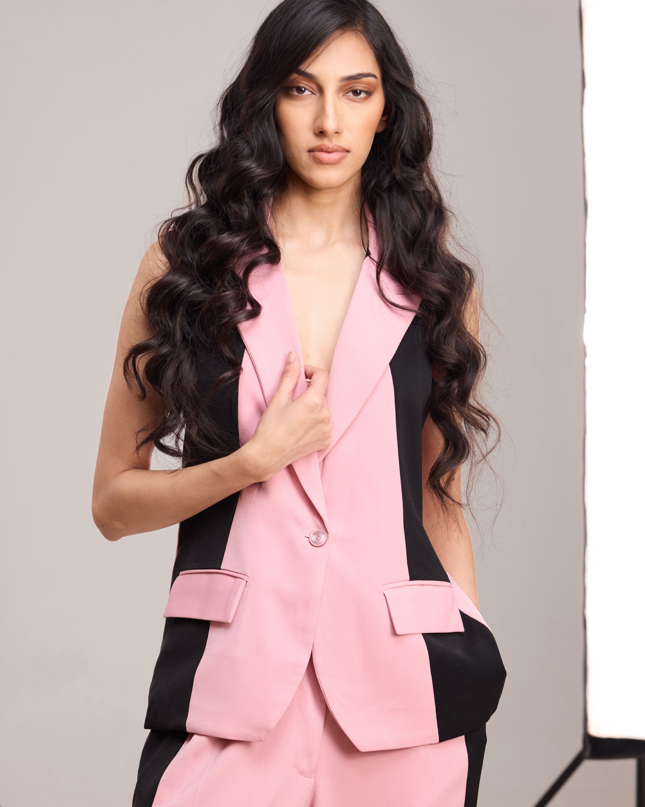 Noir Panel Vest