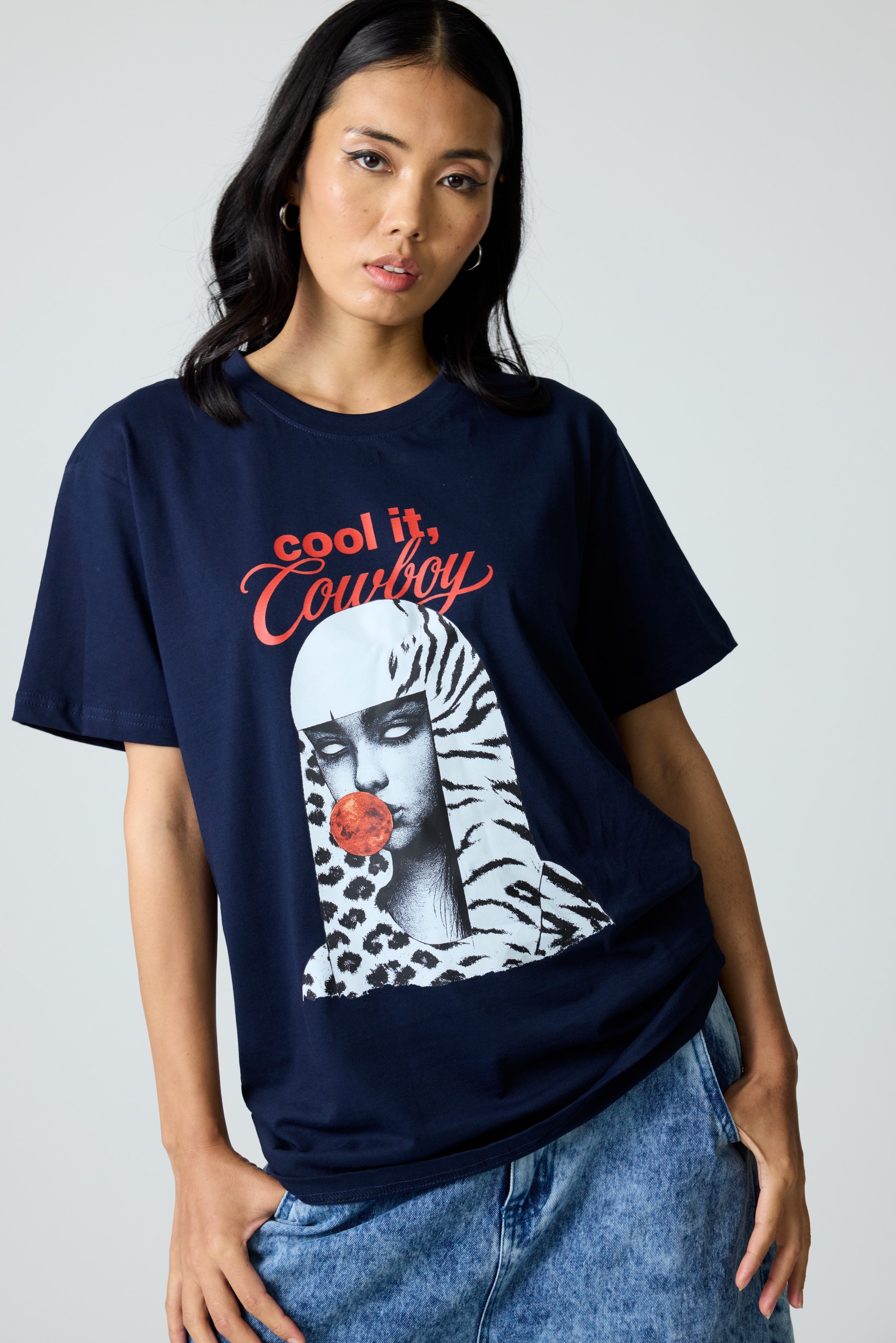 Cool It Cowboy tee