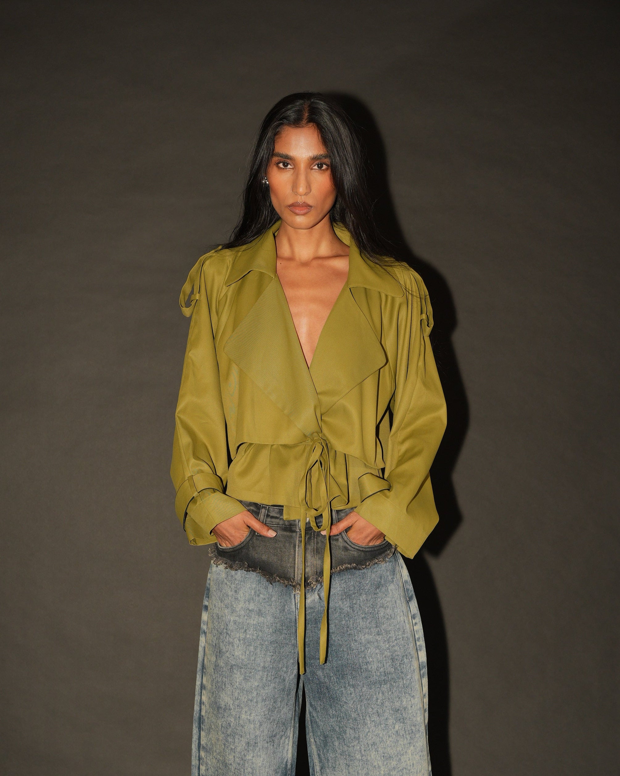 Olive trail Shirt