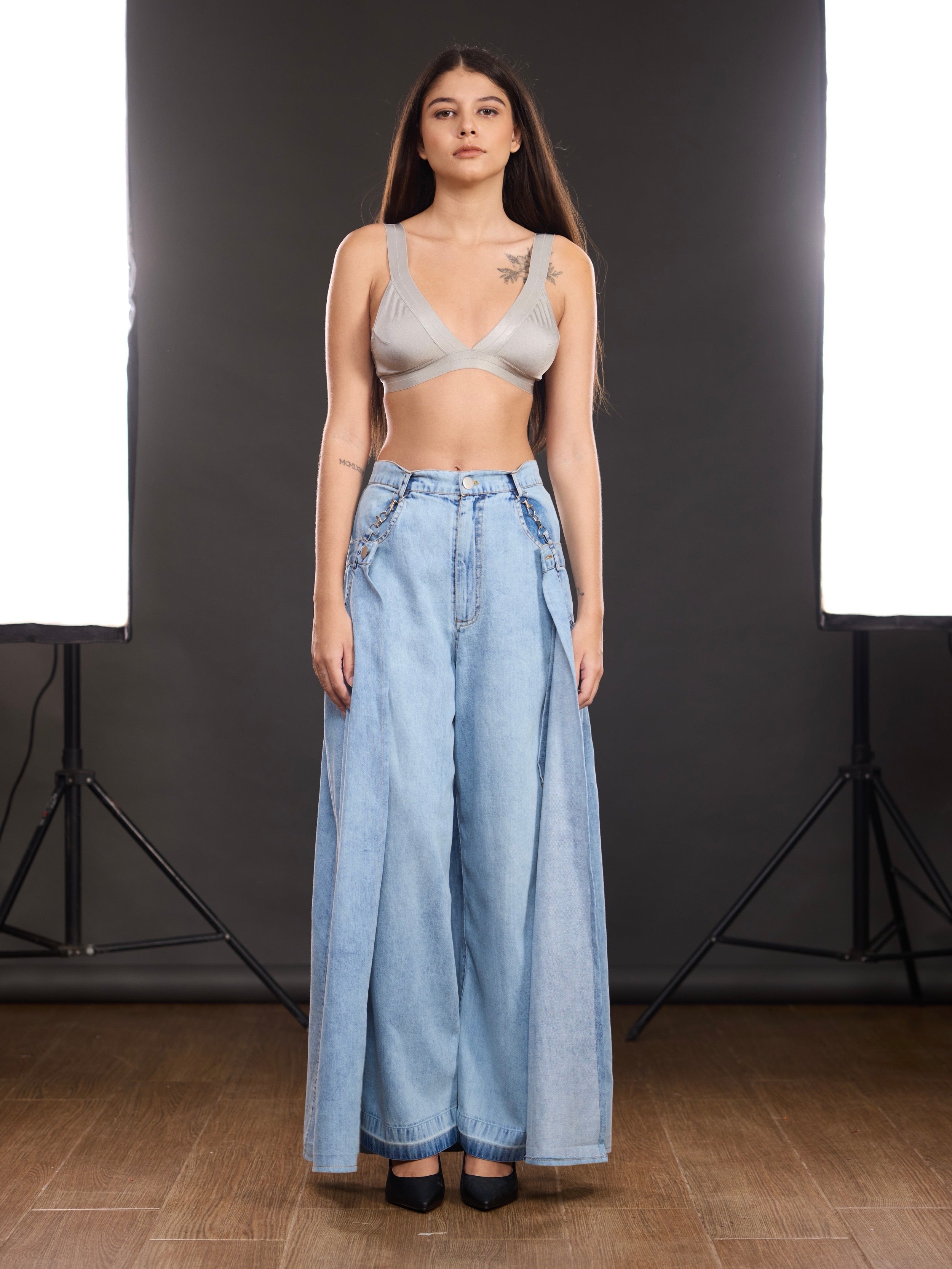 Midi skirt Denim