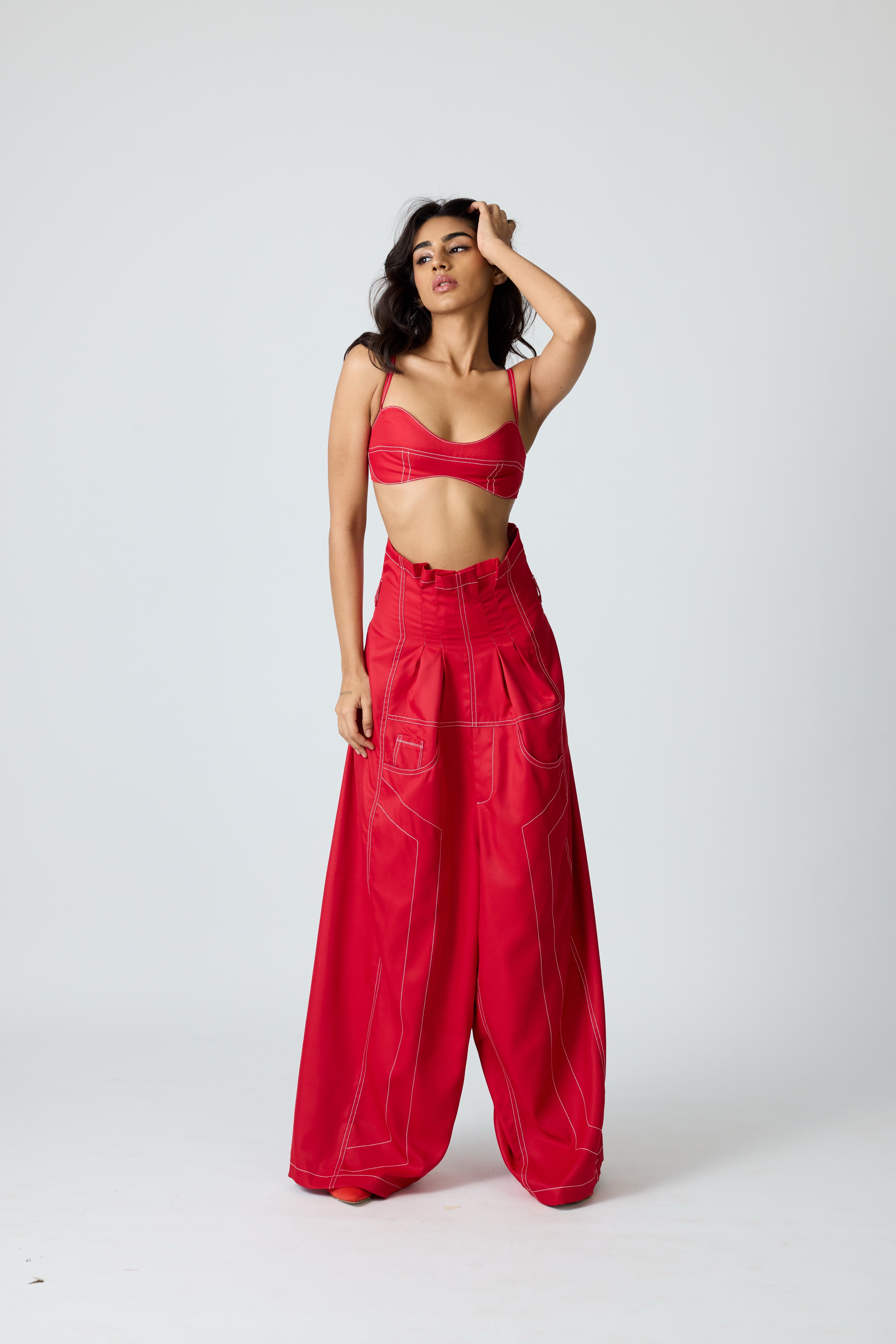 Erryn Red Bralette