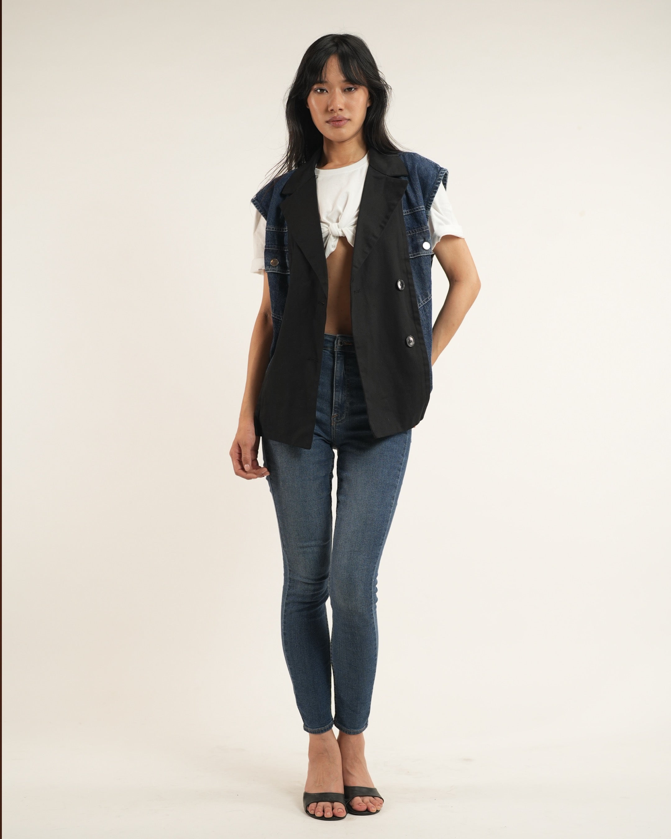 Dual Denim vest