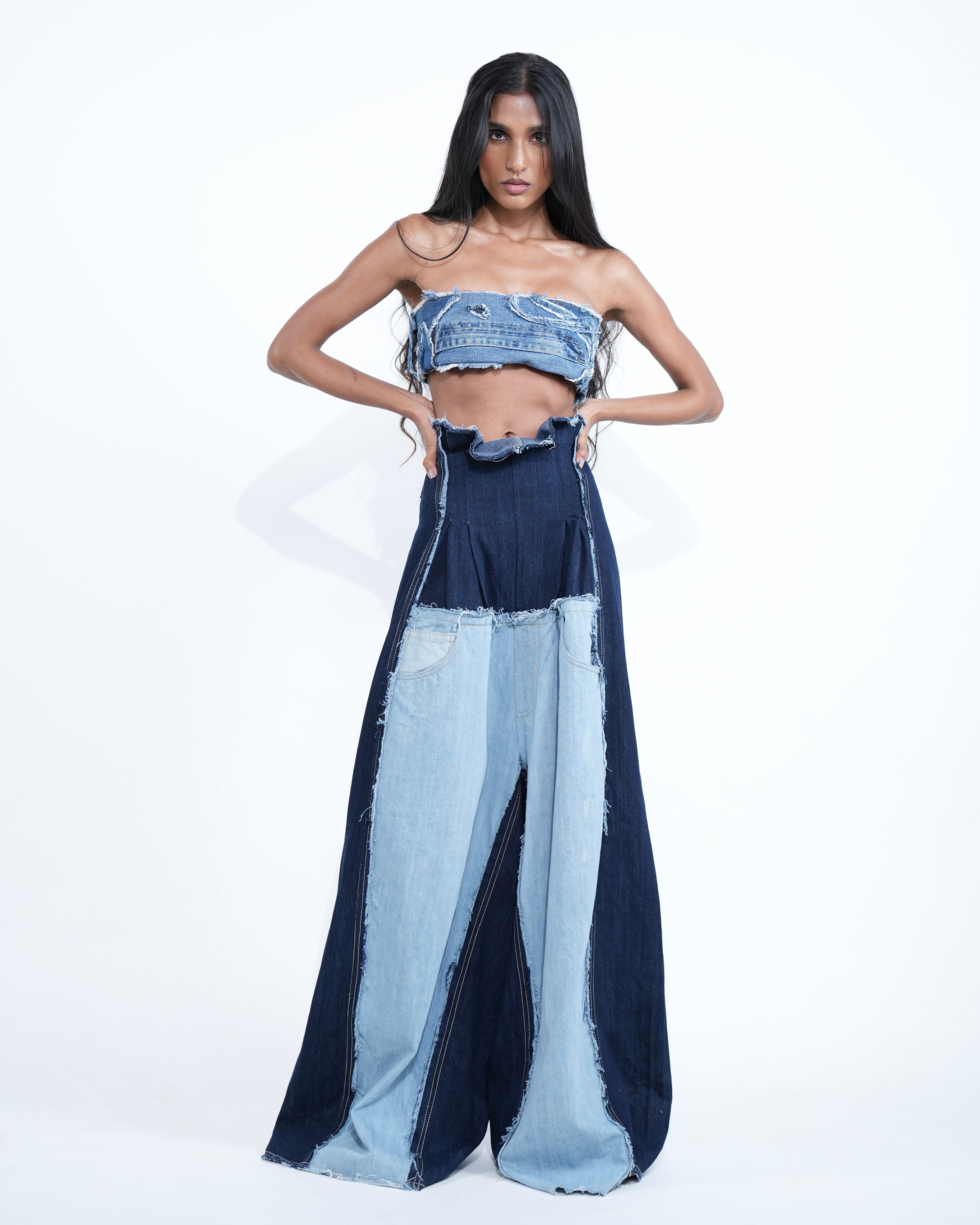Georgie Corset Denim