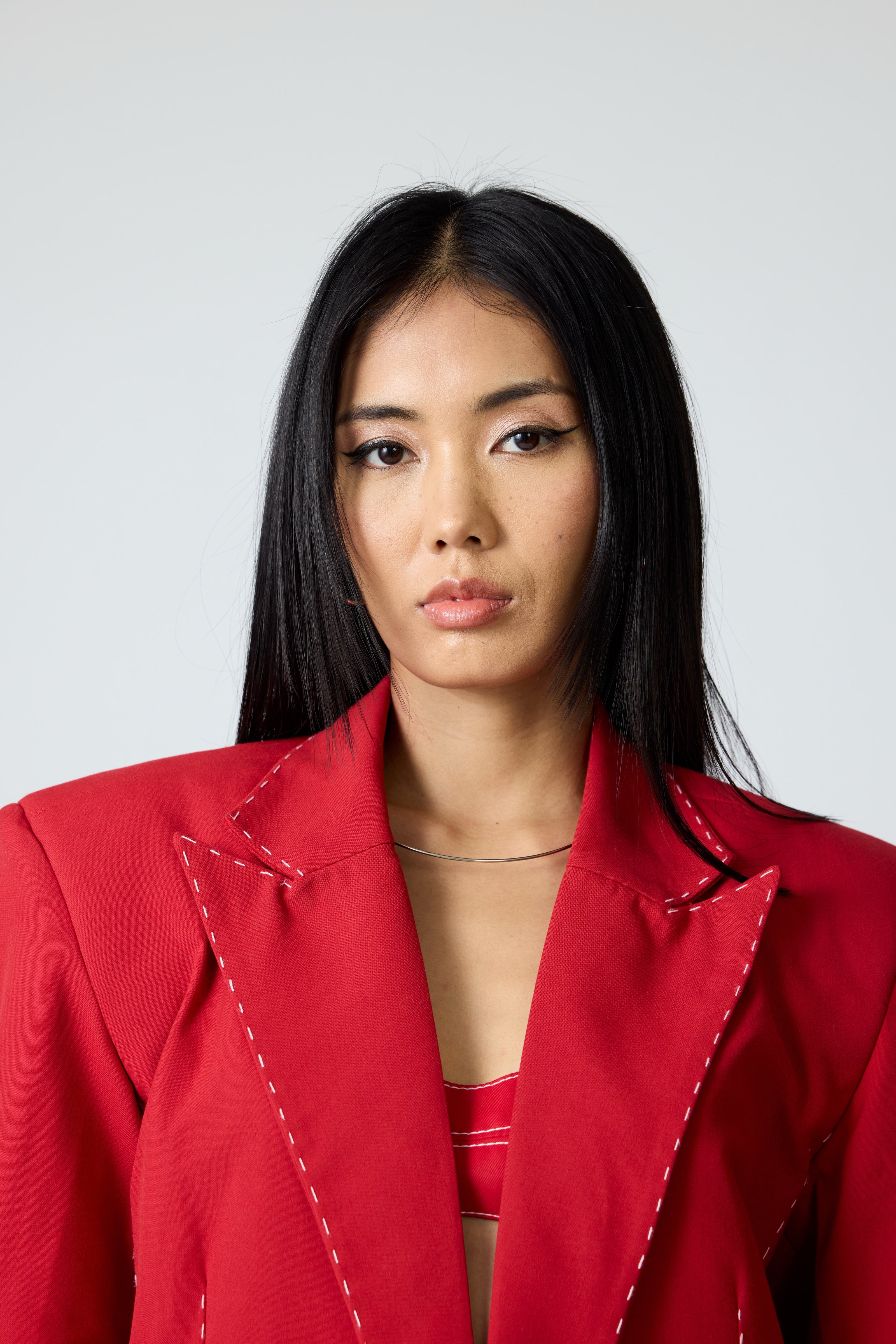 Erryn Red Blazer