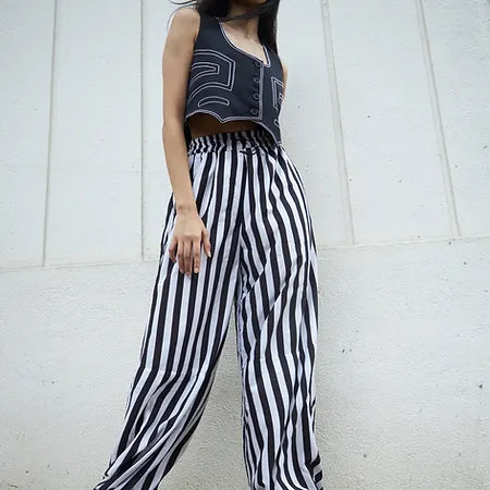 Pinstripe Cargo Pants