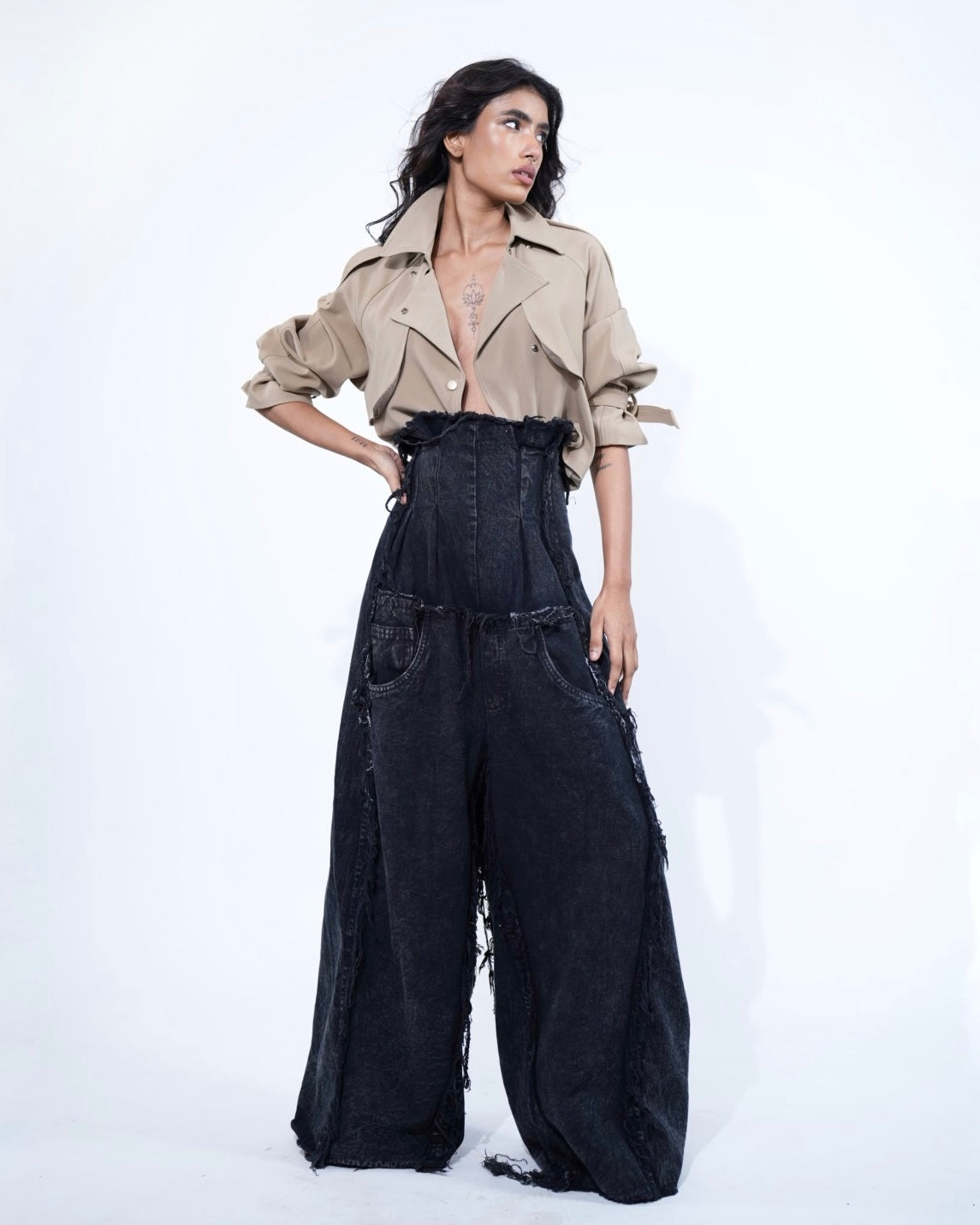 Georgie Corset Denim