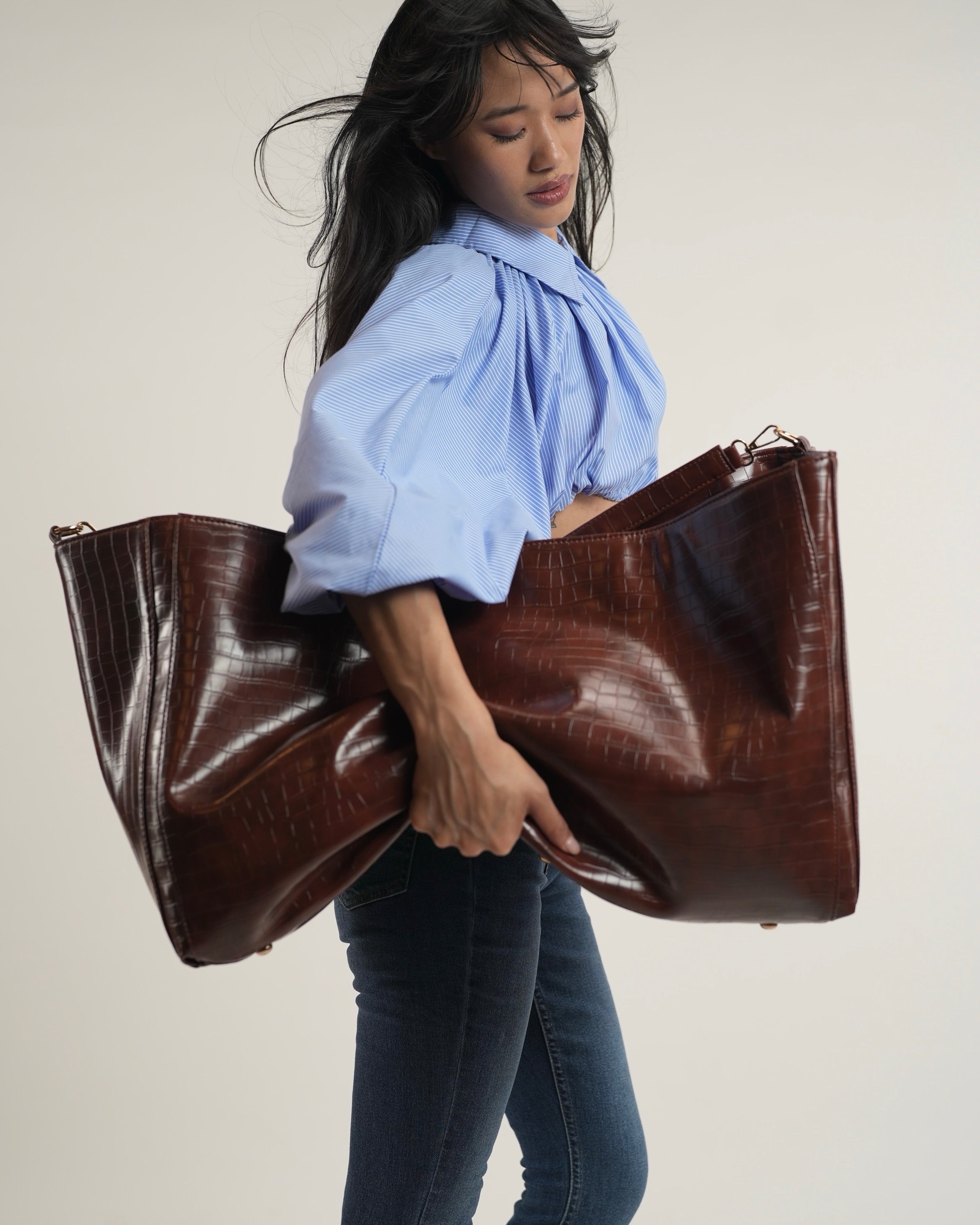 Croc Duffle Bag