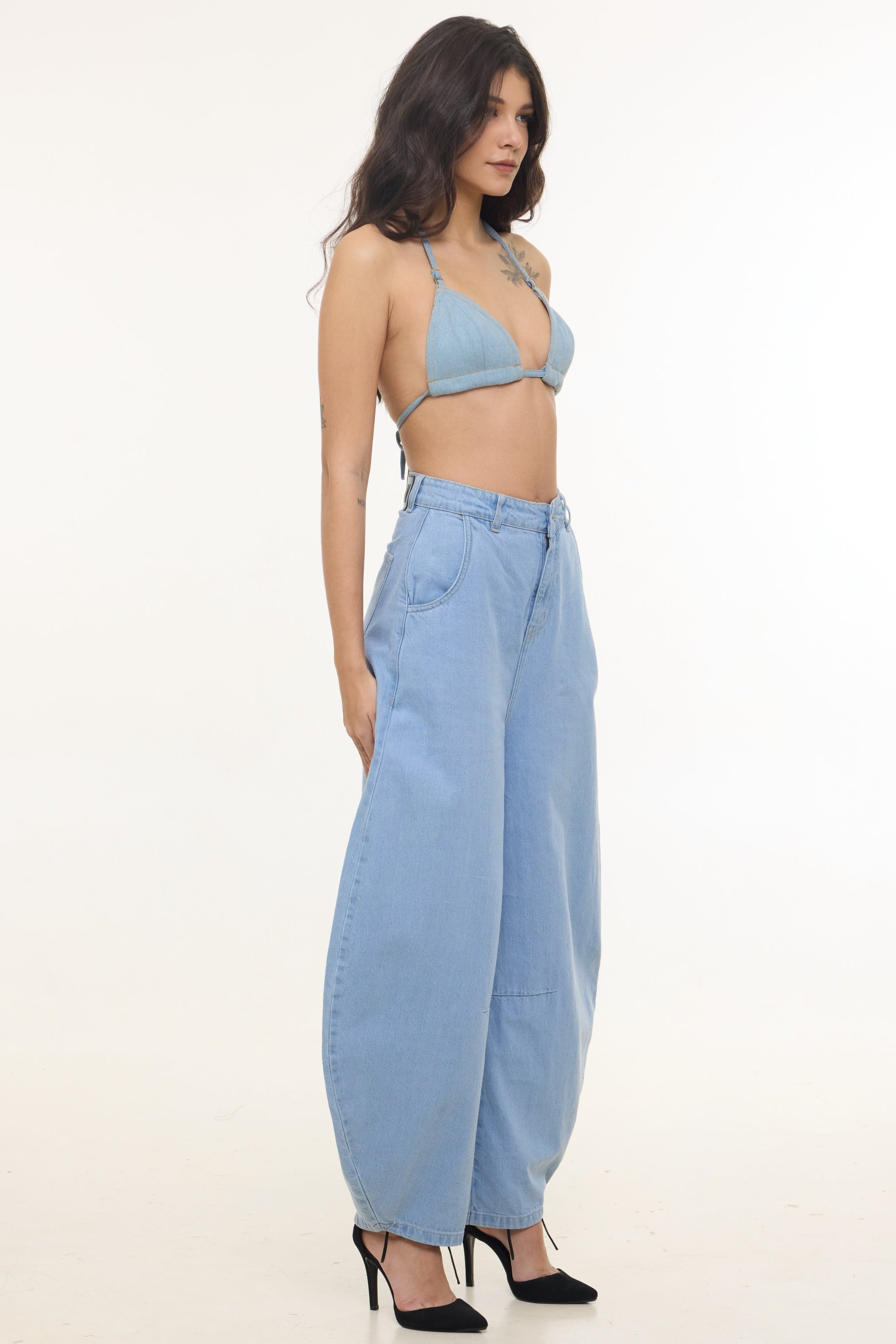 Barrel Cut Denim