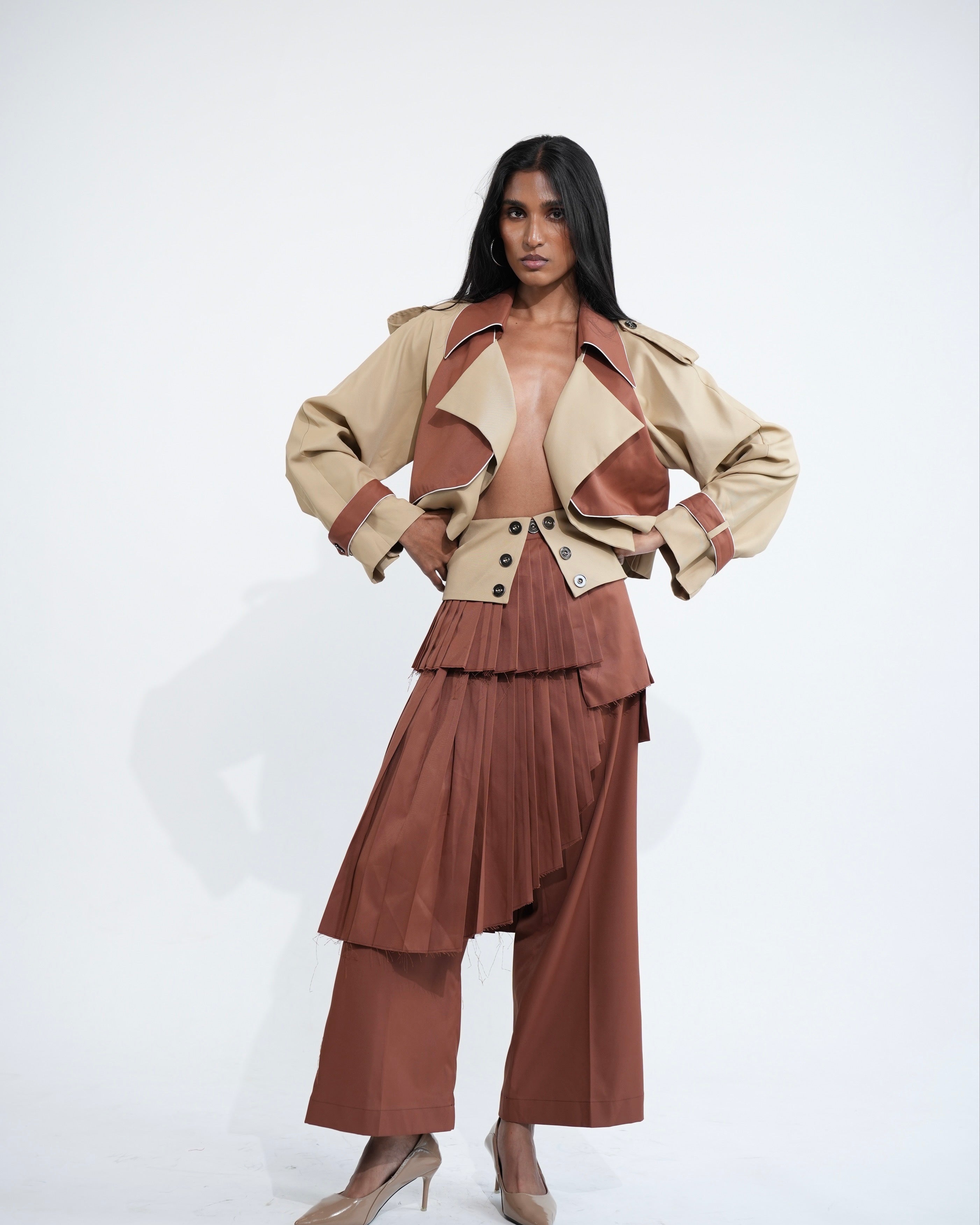 Ivy Pleated Pants