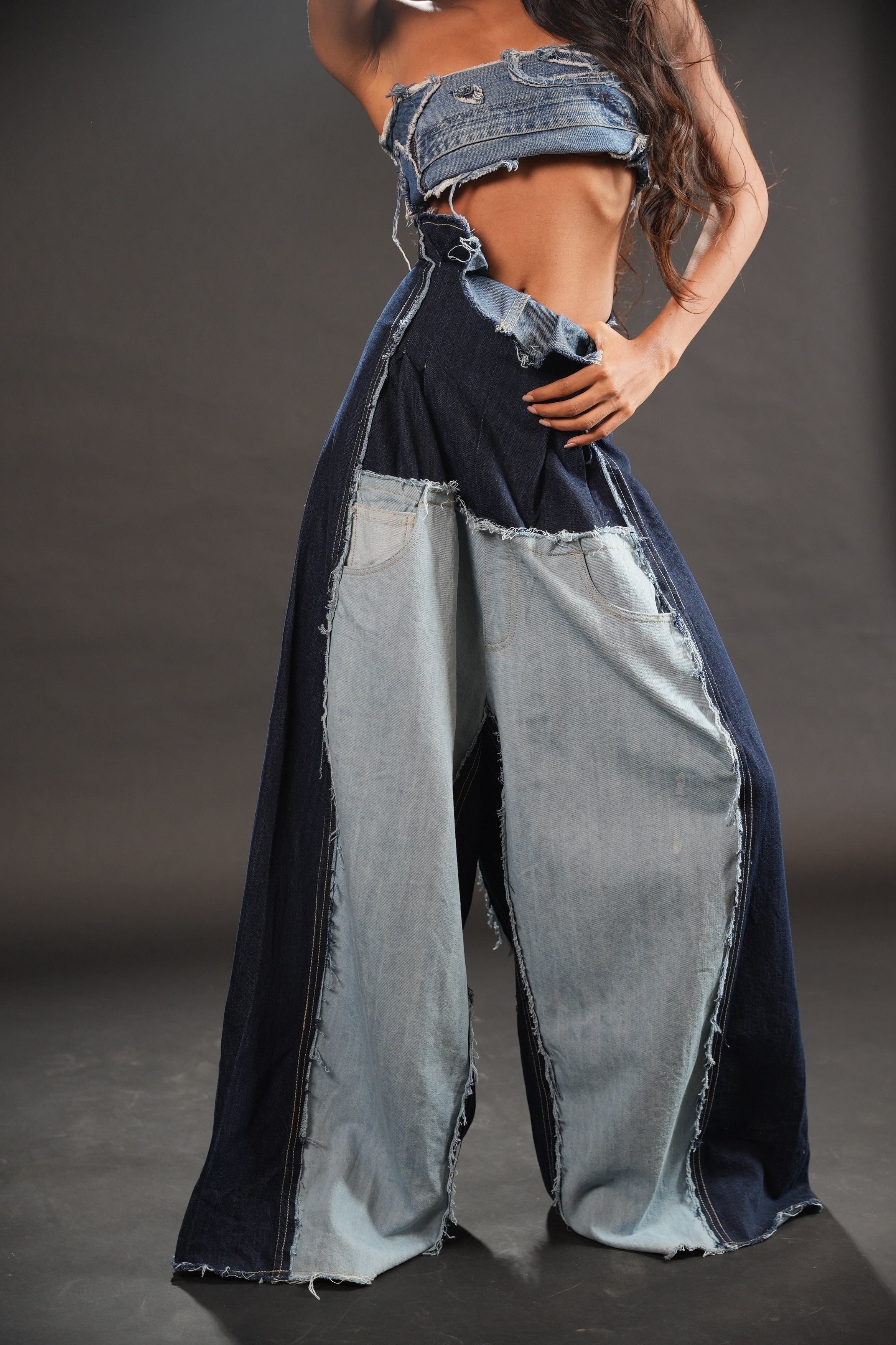 Georgie Corset Denim