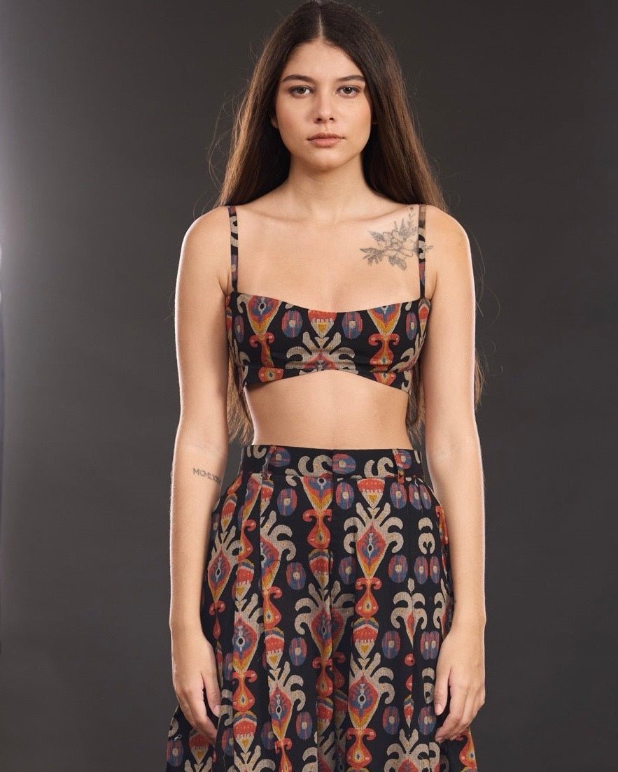 Isabella Printed Bralette