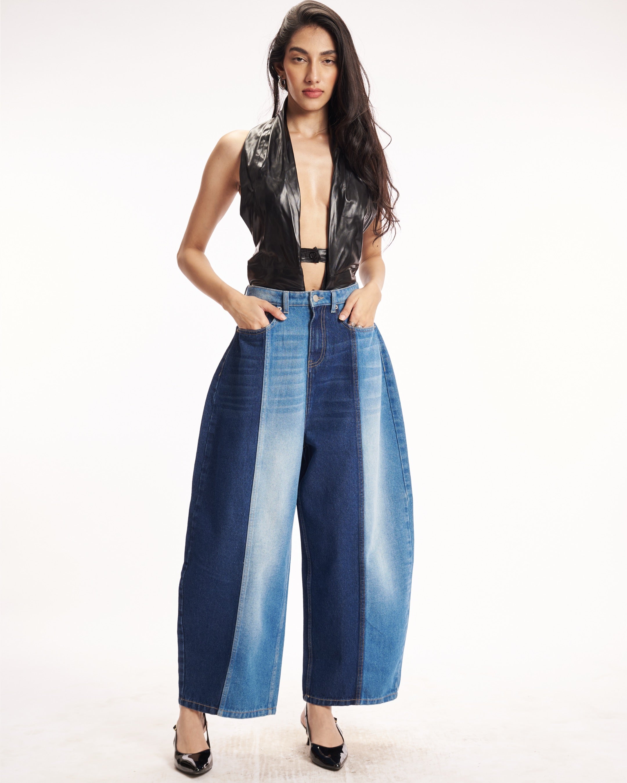 Dual Barrel denim