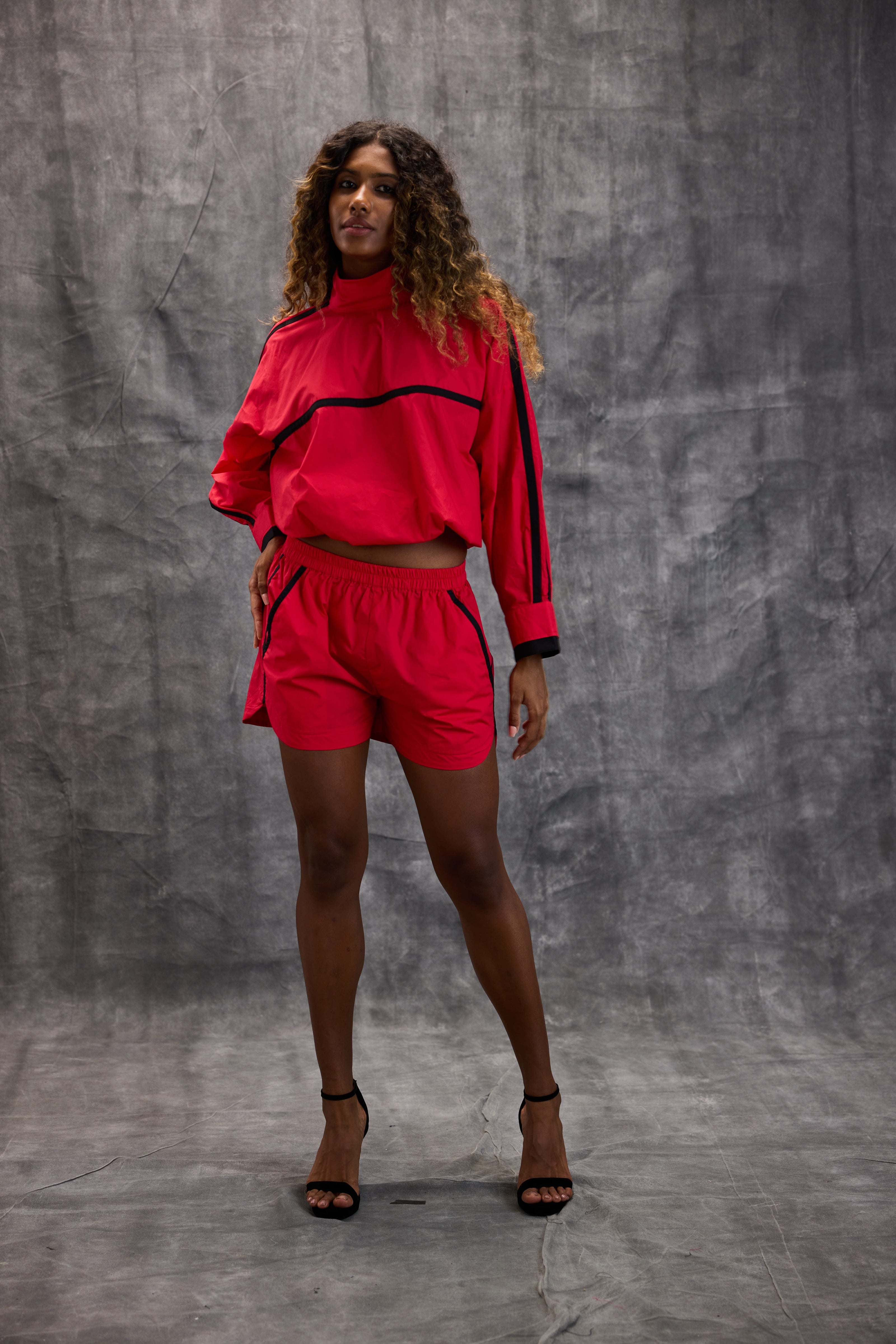 Red Block Top