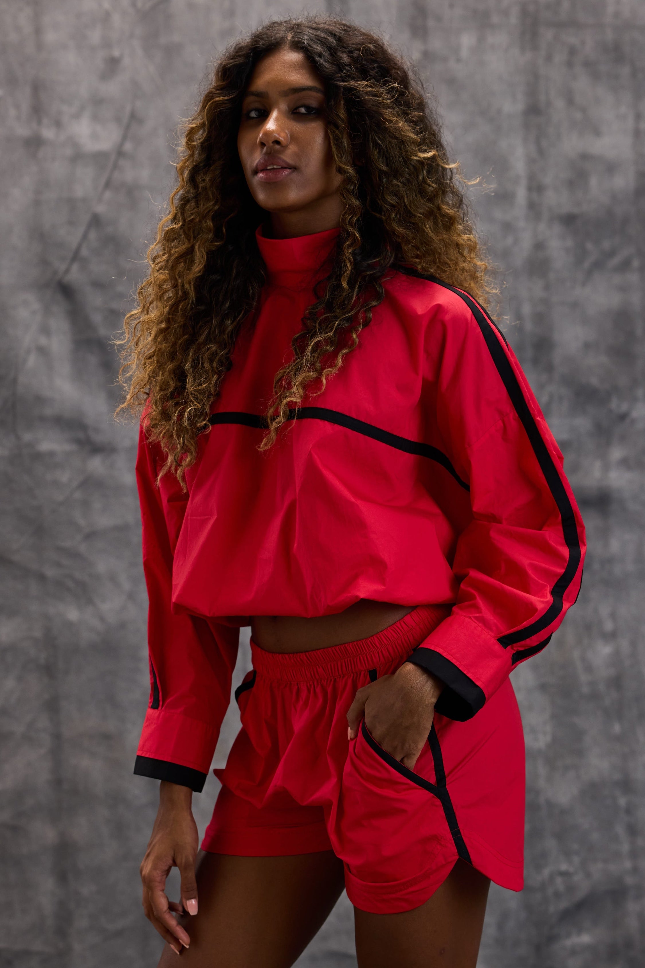 Red Block Top