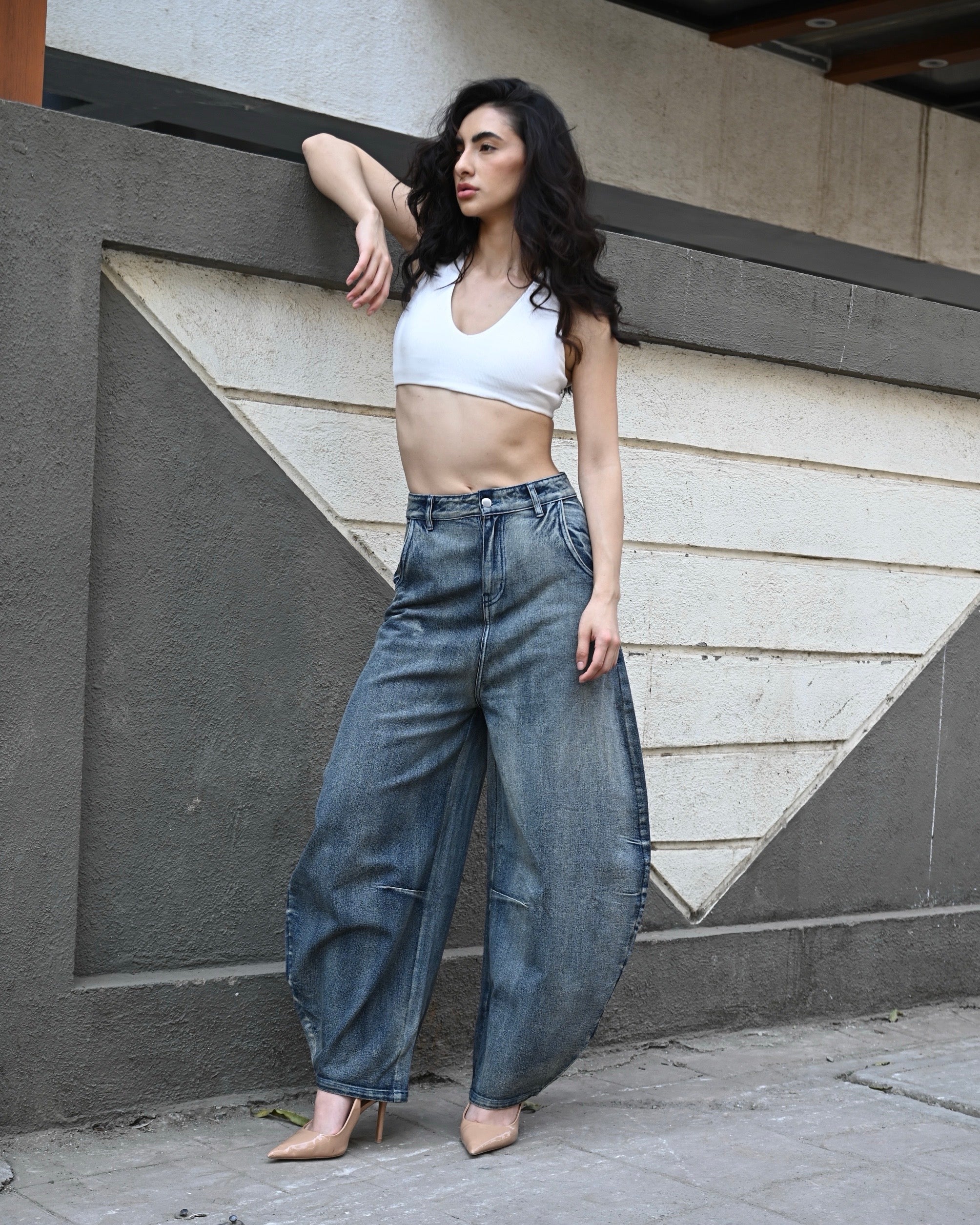 Barrel Cut Denim