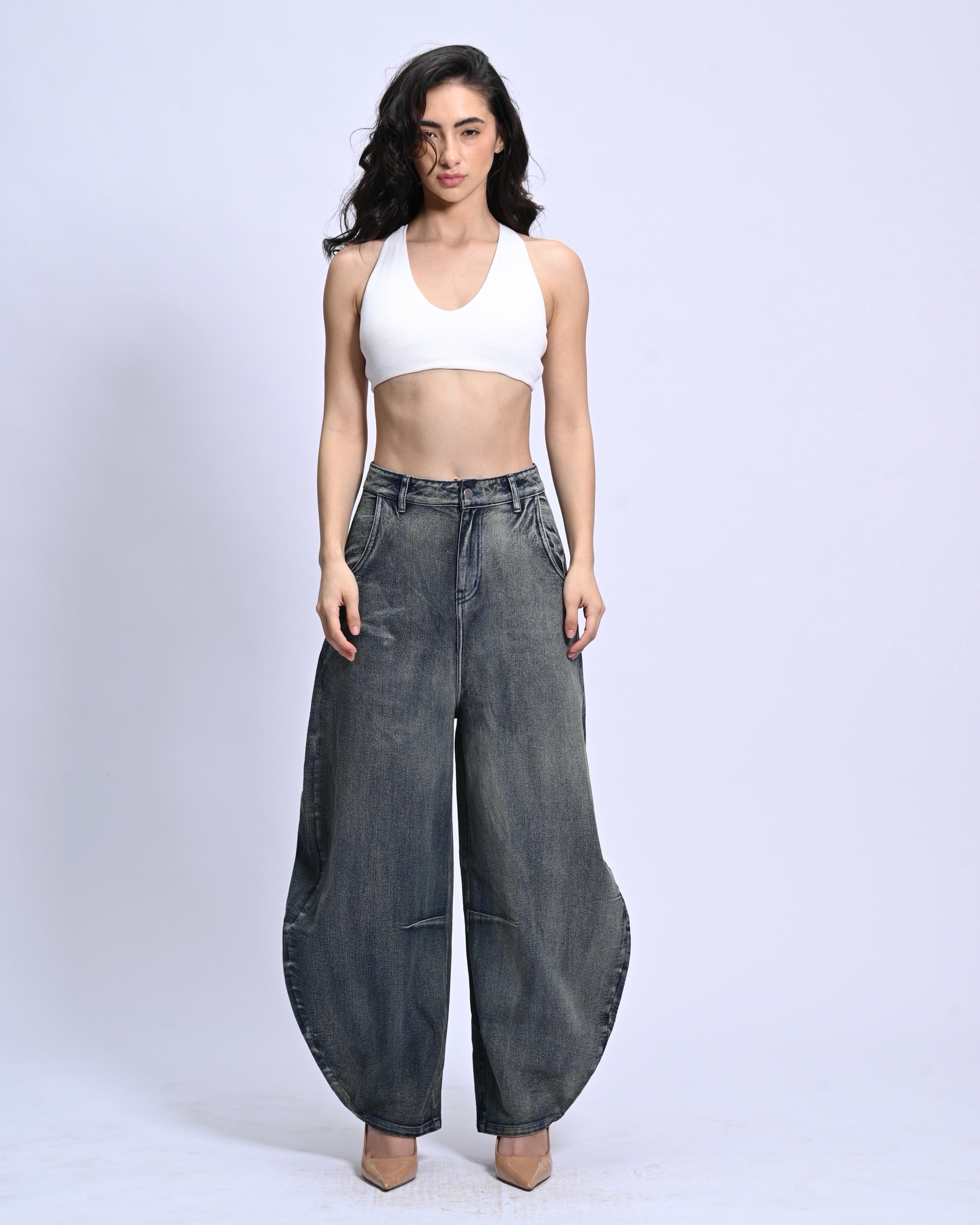 Barrel Cut Denim